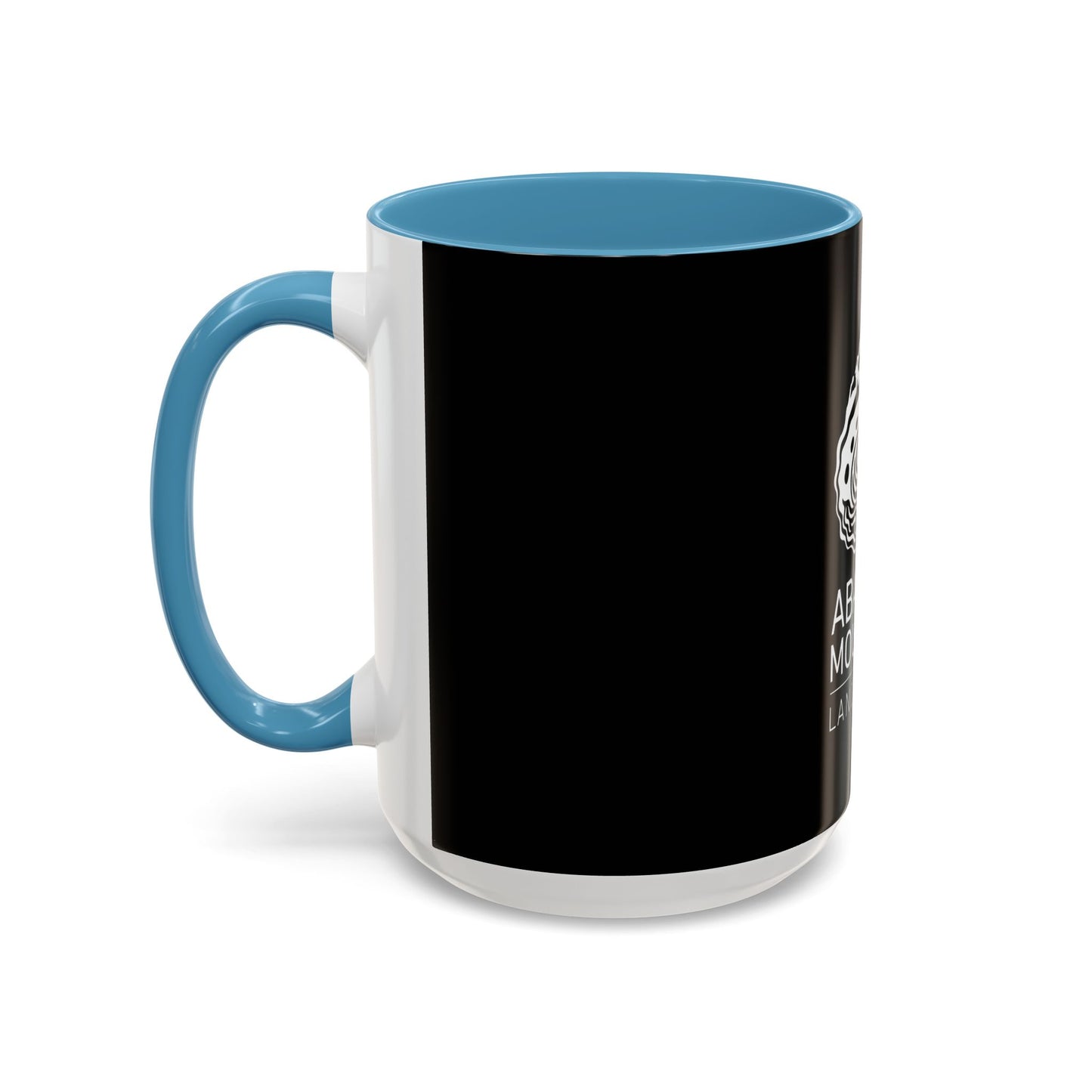 Accent Coffee Mug: Abalone - Black