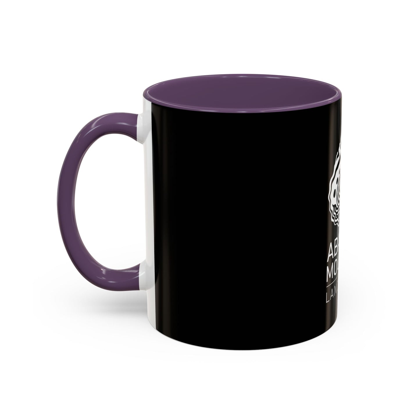 Accent Coffee Mug: Abalone - Black