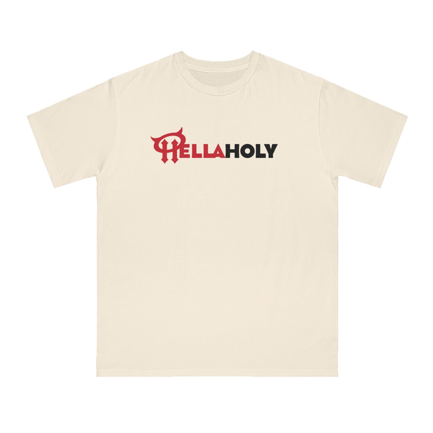 Organic T-Shirt : HellaHoly Logo 02