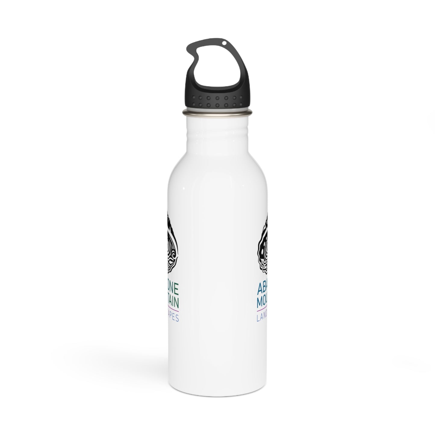 Stainless Steel Water Bottle : Abalone - White
