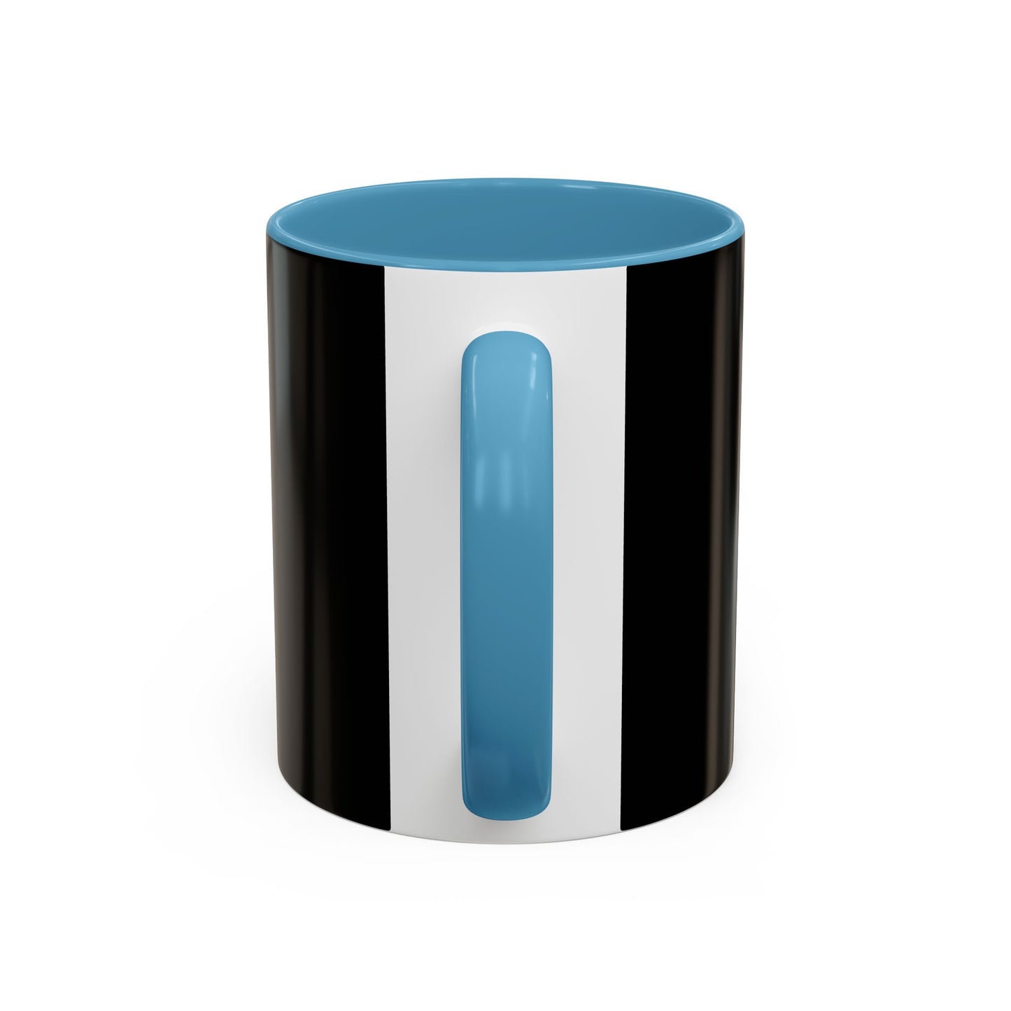 Accent Coffee Mug: Abalone - Black