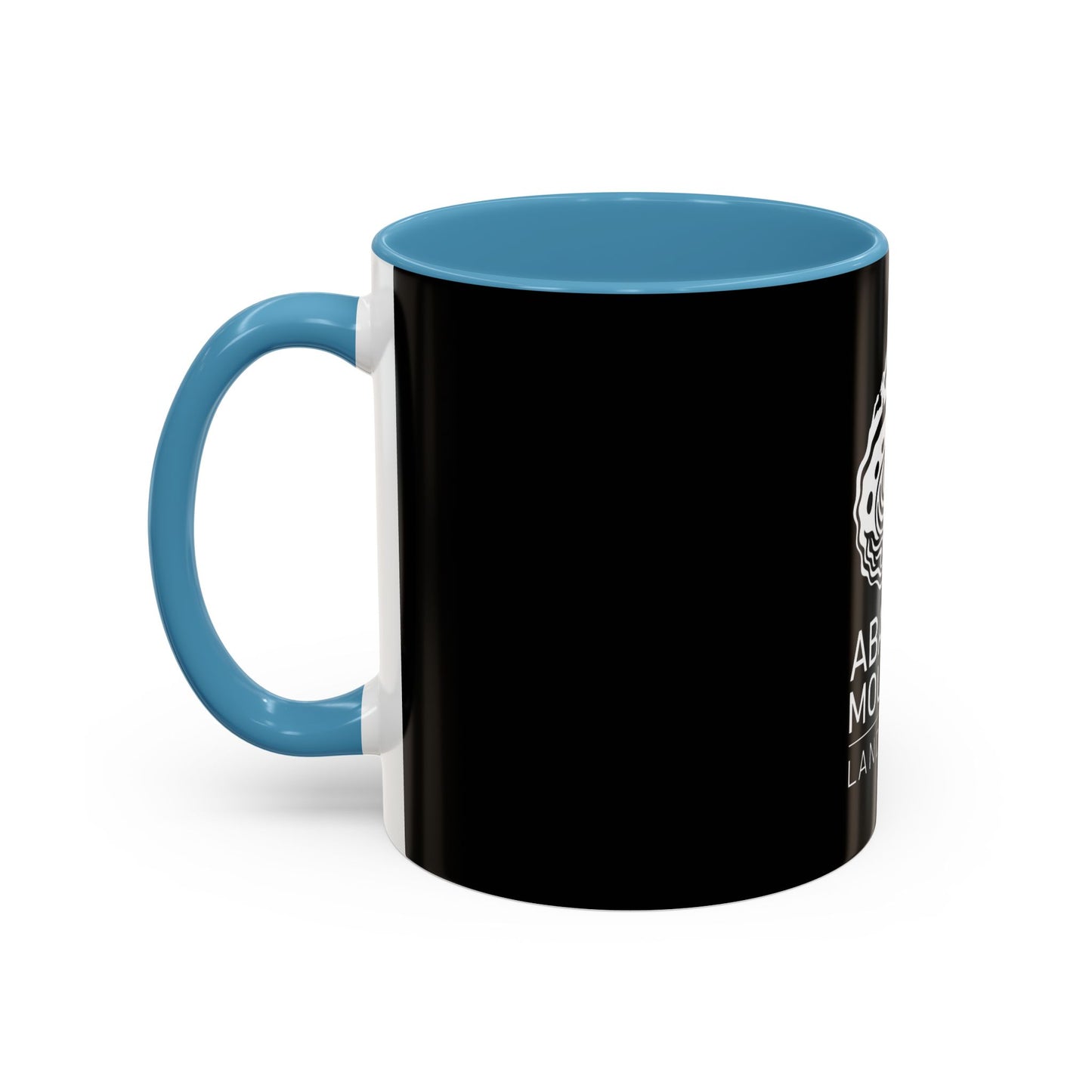 Accent Coffee Mug: Abalone - Black