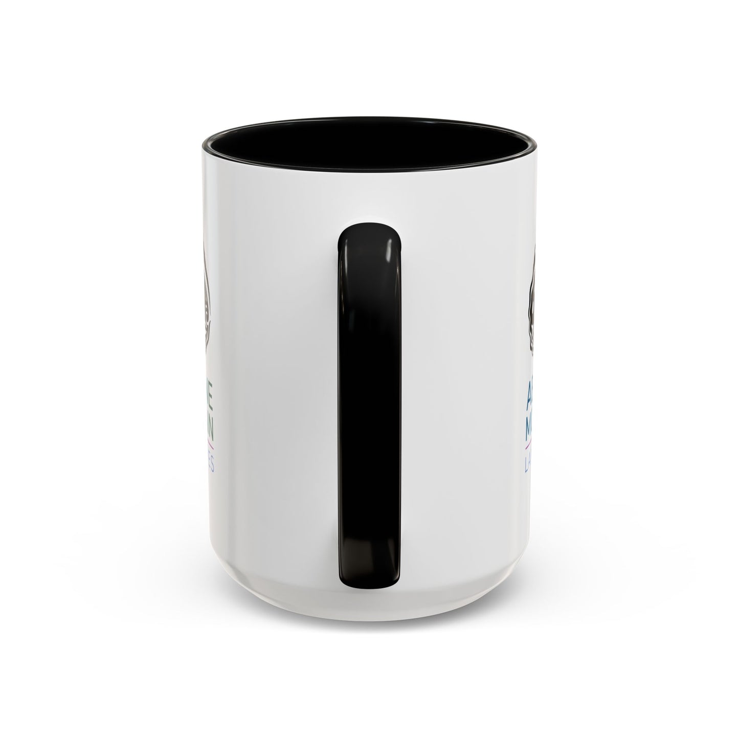Accent Coffee Mug: Abalone - White