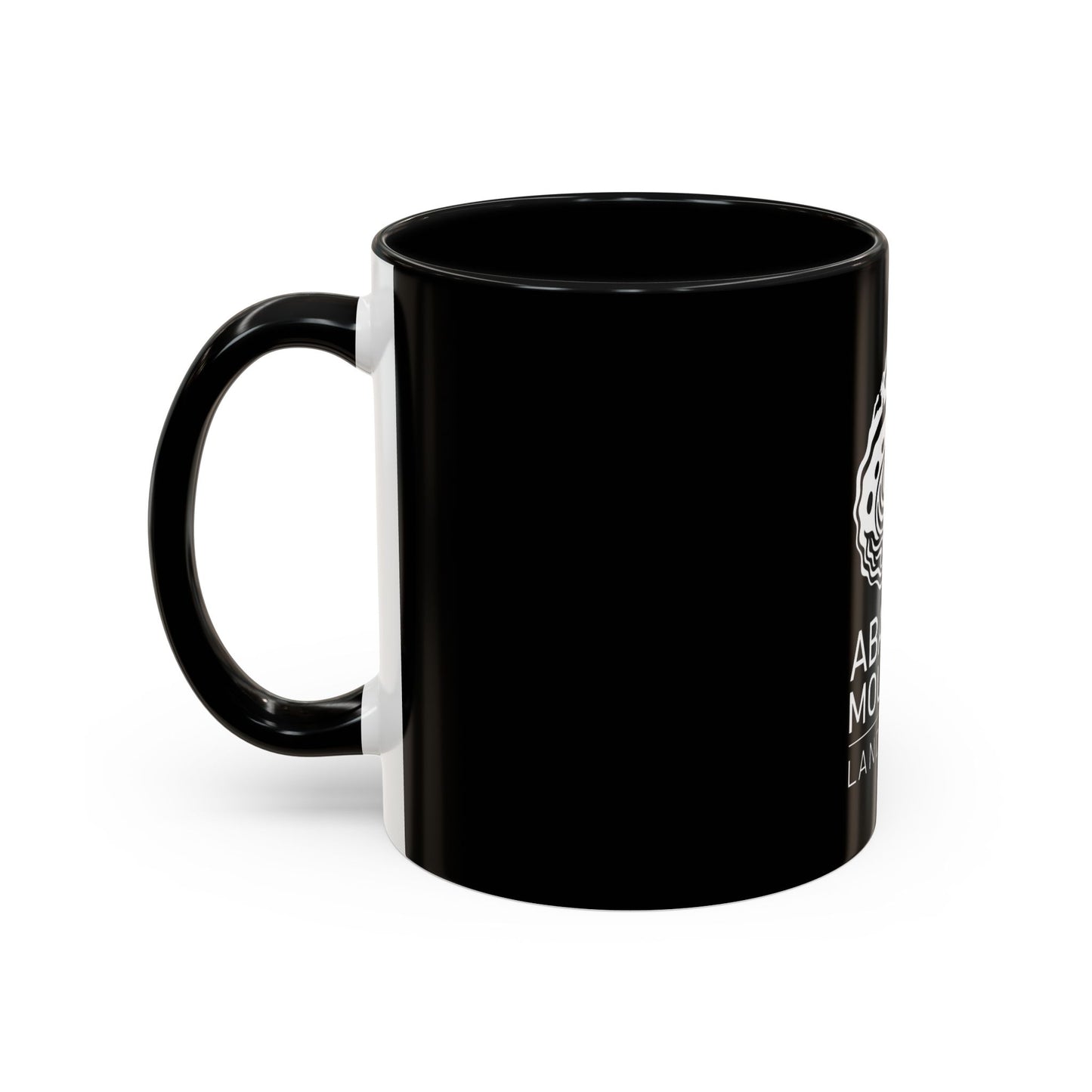 Accent Coffee Mug: Abalone - Black