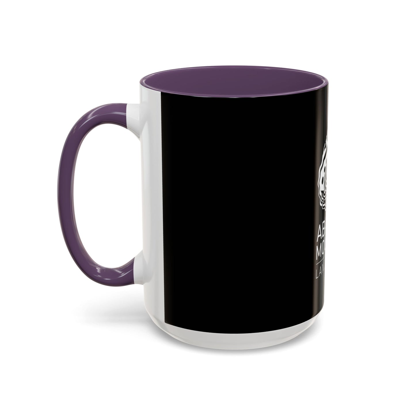 Accent Coffee Mug: Abalone - Black