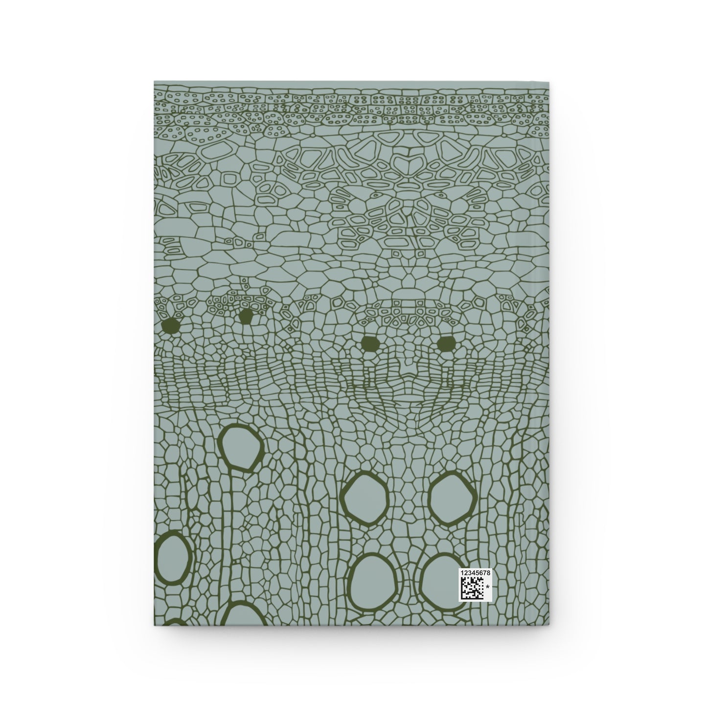 Hardcover Journal Matte : Hemp Cell - Sage w/ Olive