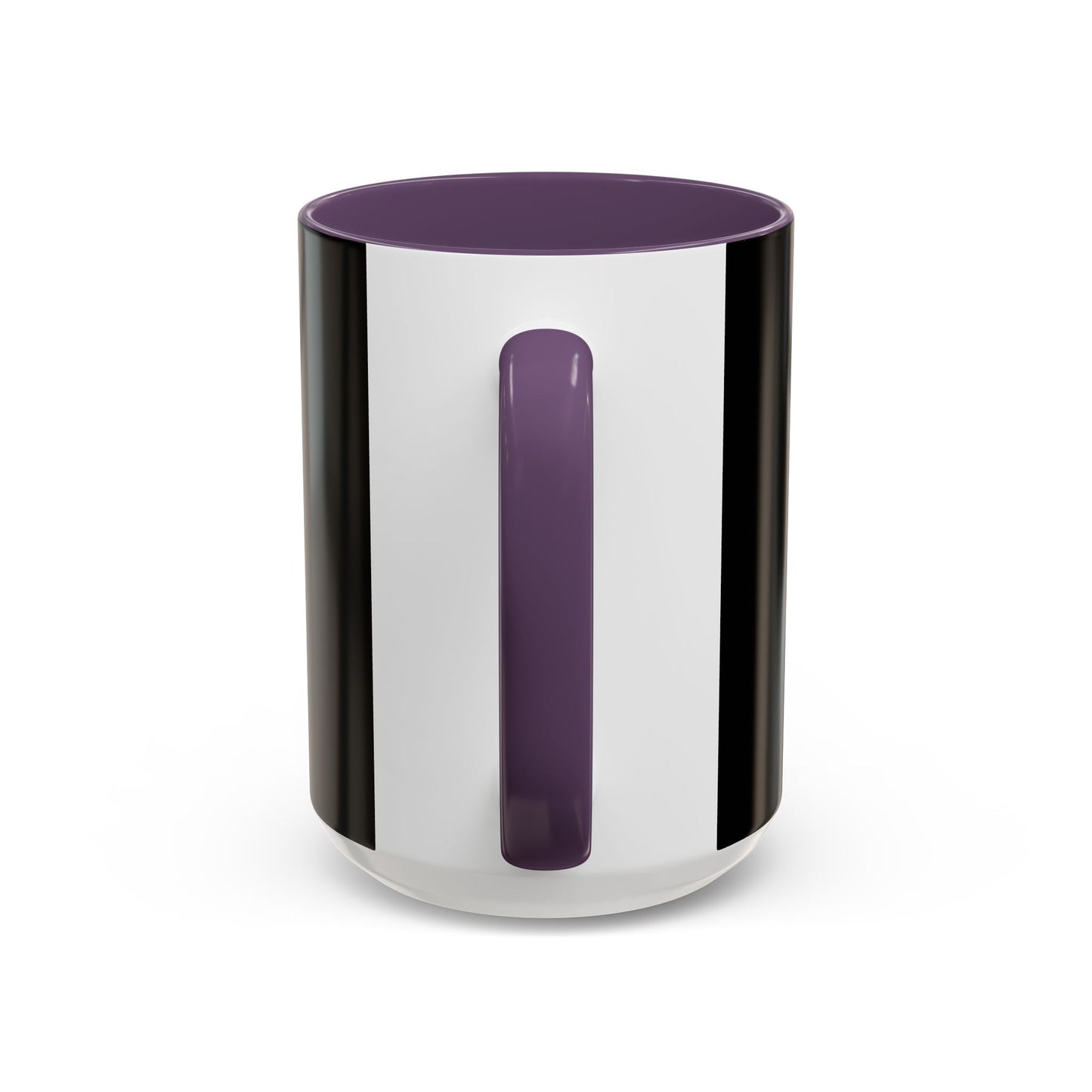 Accent Coffee Mug: Abalone - Black