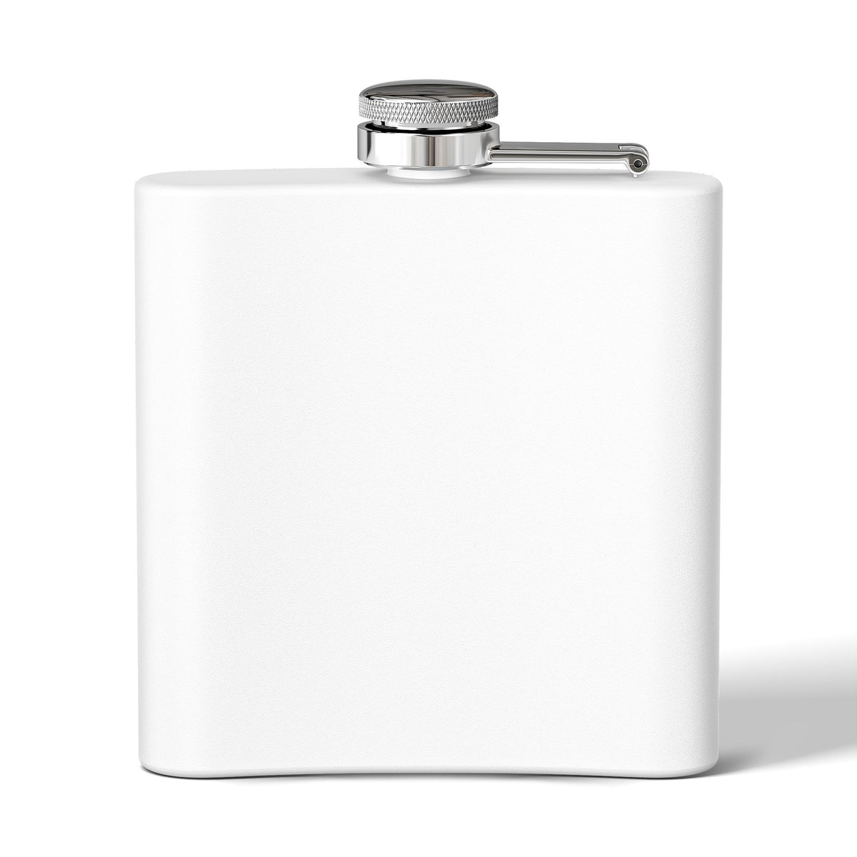 Stainless Steel Flask, 6oz : HellaHoly™ Logo (HH06)