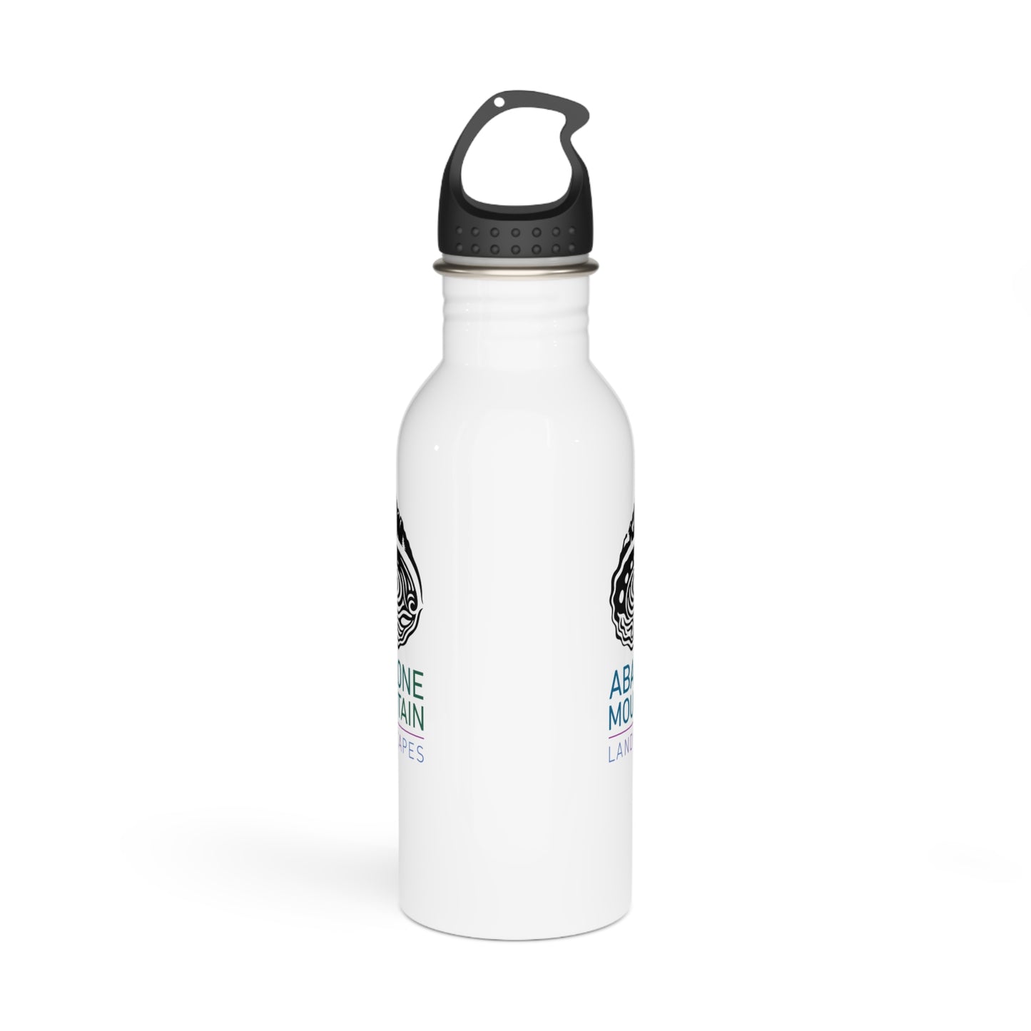 Stainless Steel Water Bottle : Abalone - White