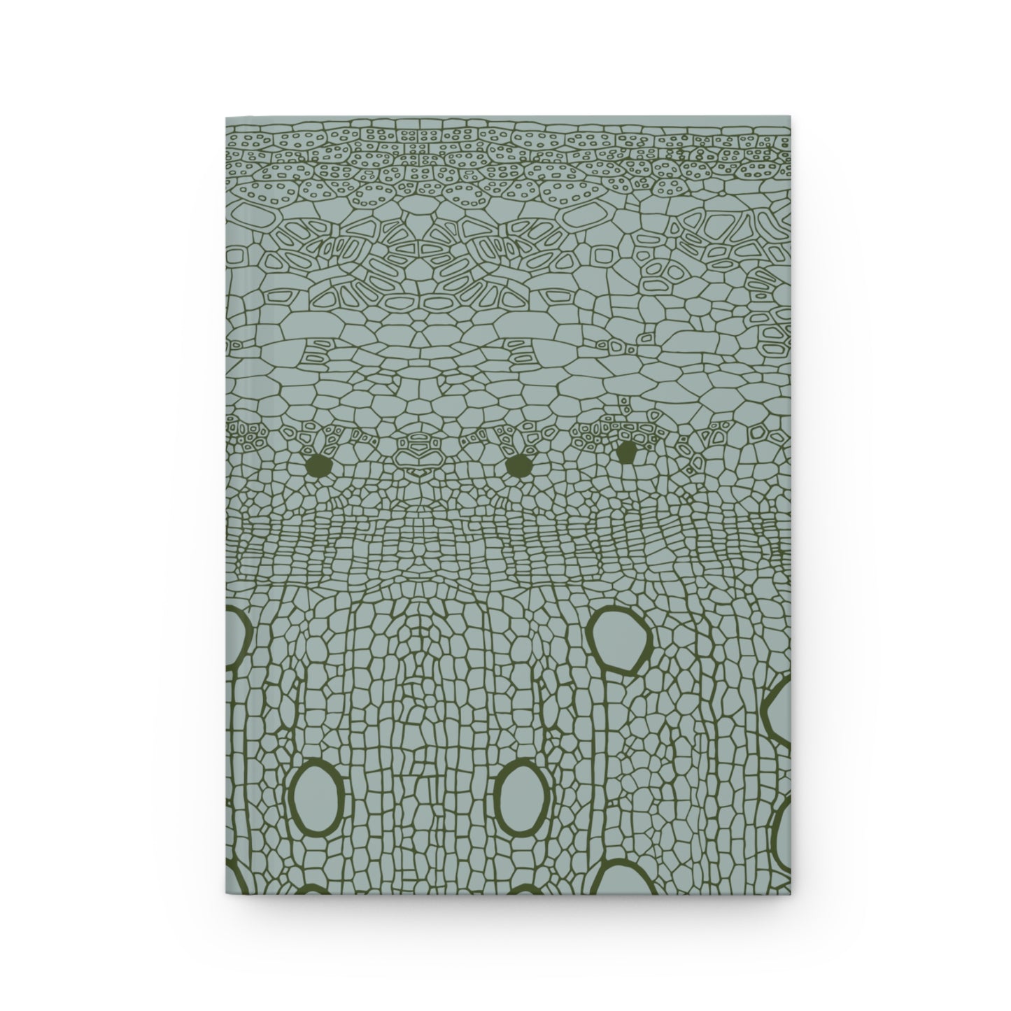 Hardcover Journal Matte : Hemp Cell - Sage w/ Olive