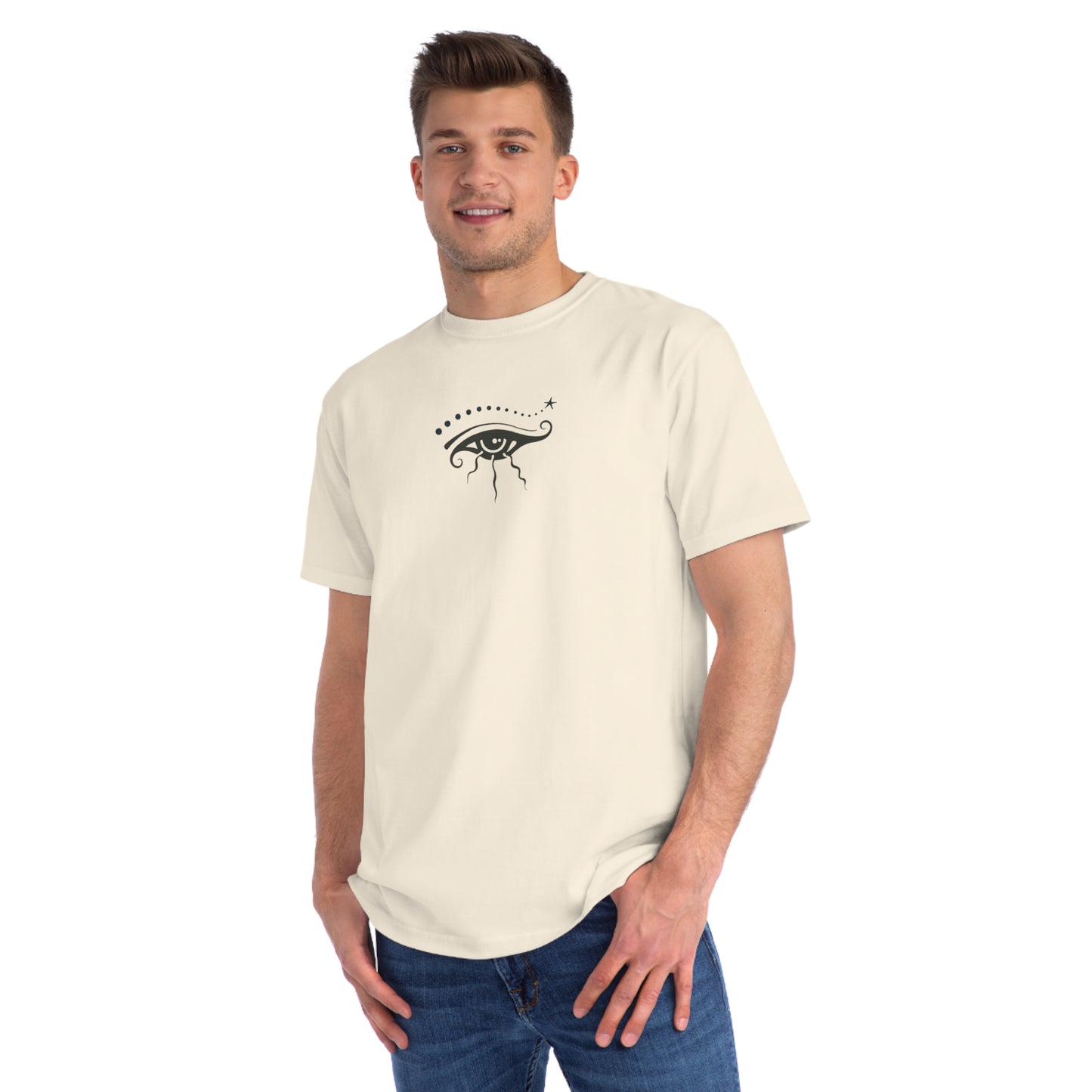 Organic Classic T-Shirt : Eye See You - Warm & Cool Gray print