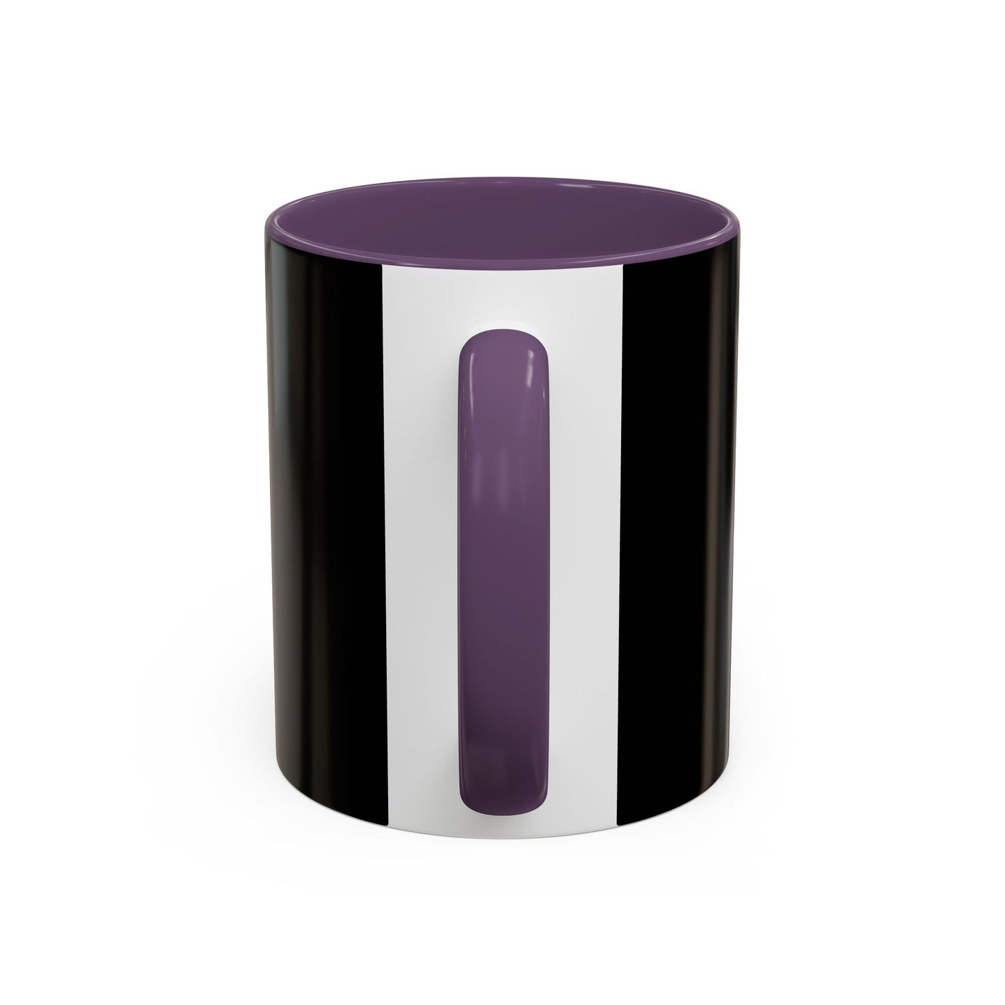 Accent Coffee Mug: Abalone - Black