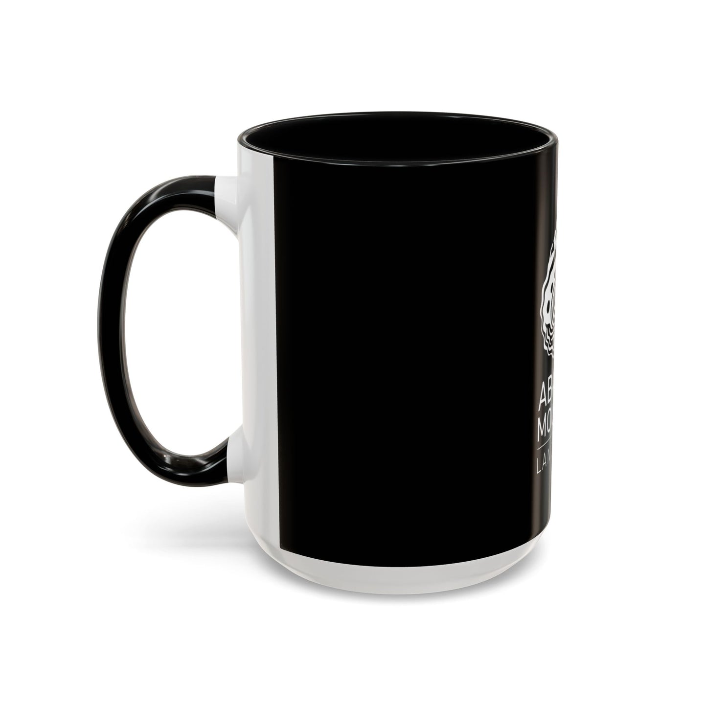 Accent Coffee Mug: Abalone - Black