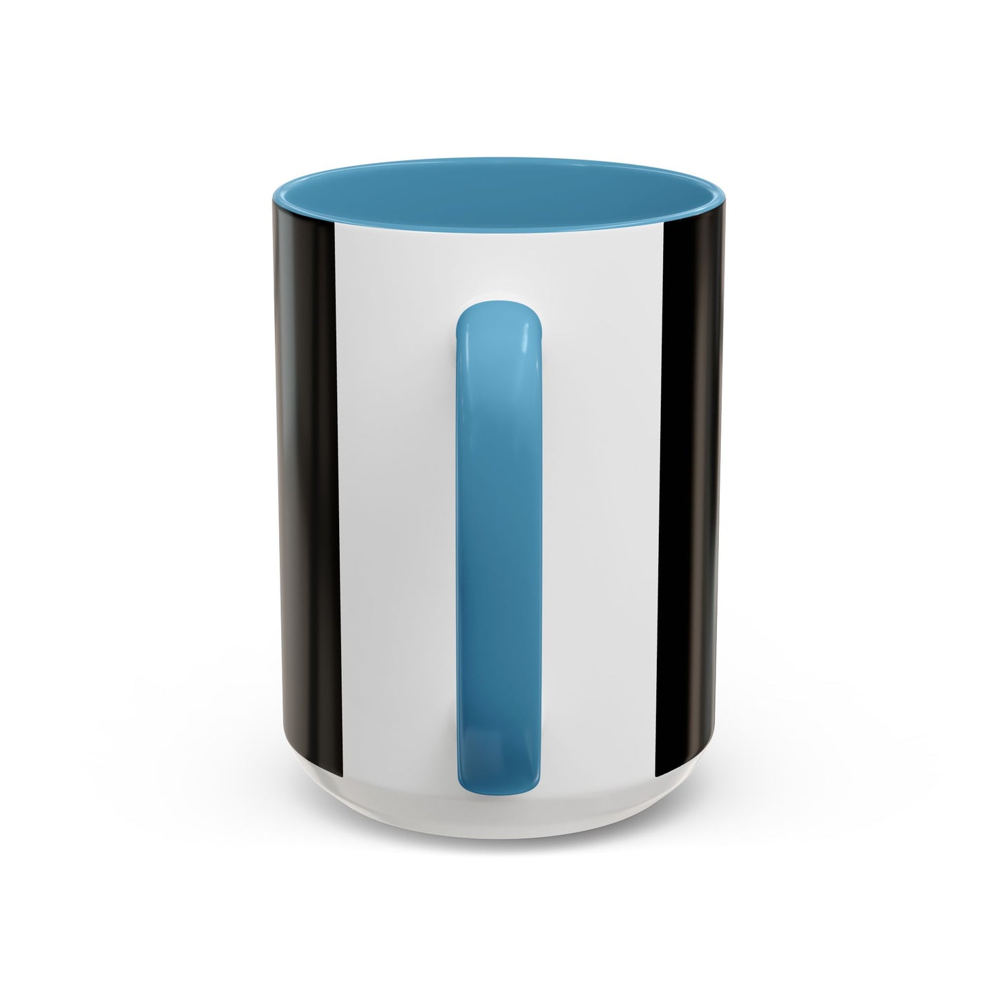 Accent Coffee Mug: Abalone - Black