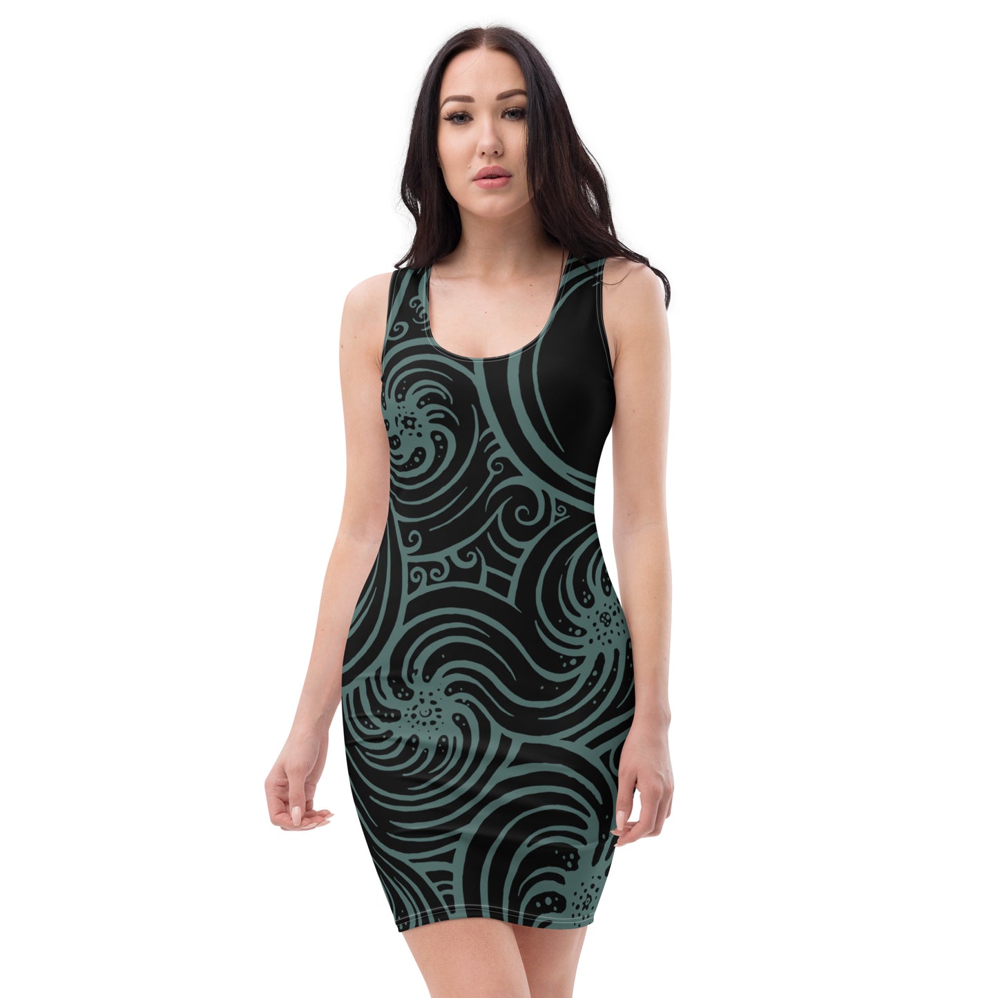 Bodycon dress : Cosmic Swirl