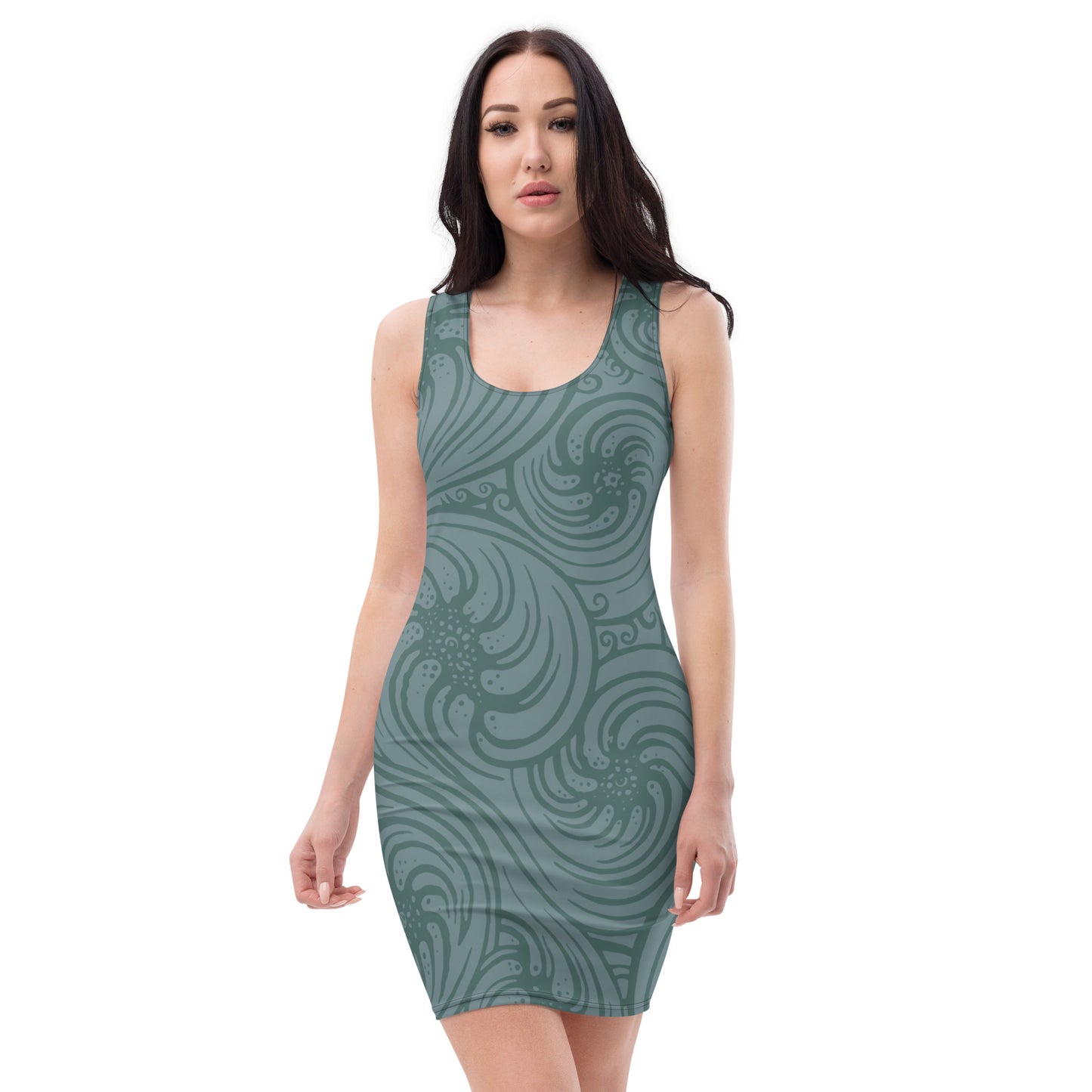 Bodycon Dress : Cosmic Swirl -