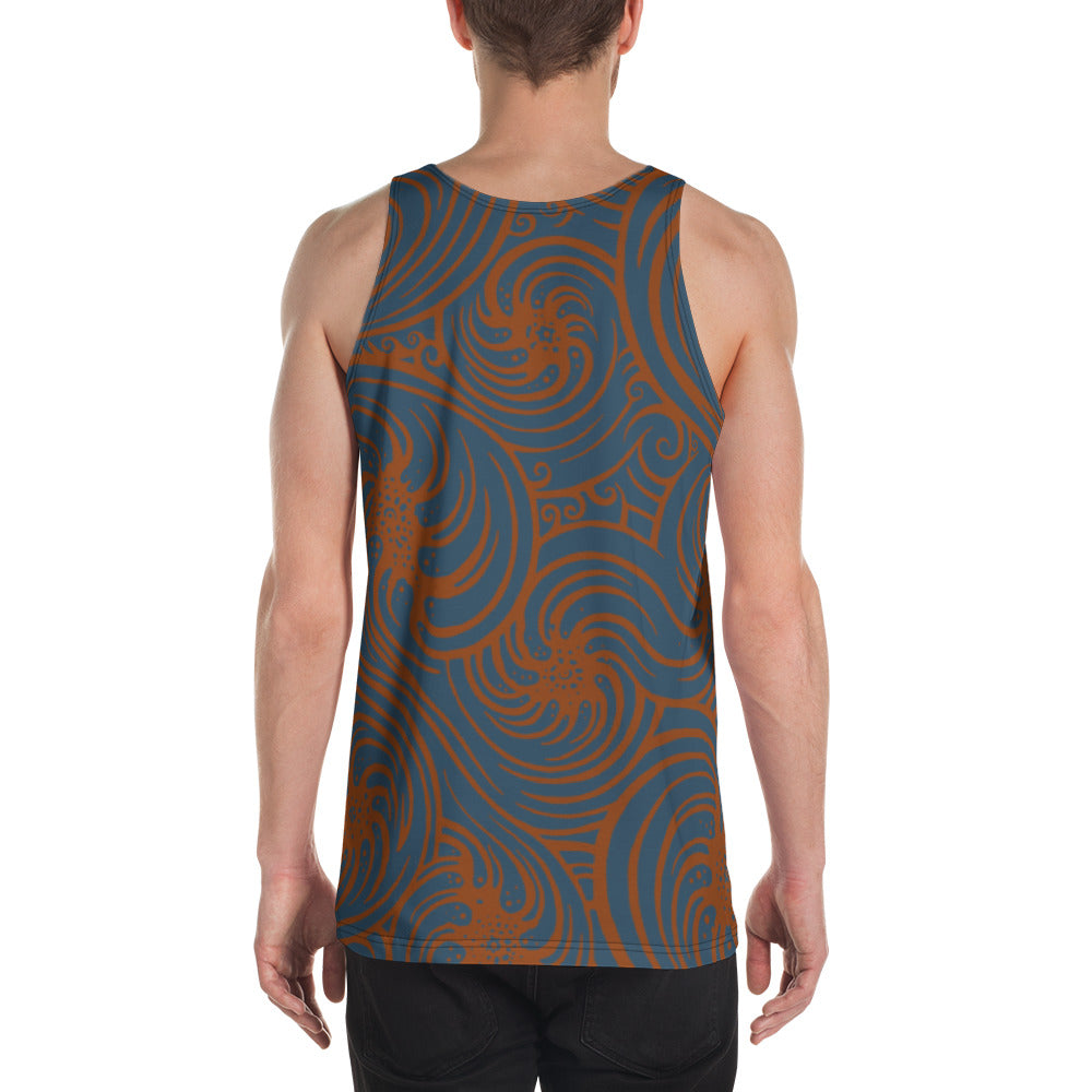 Unisex Tank Top : Cosmic Swirl :