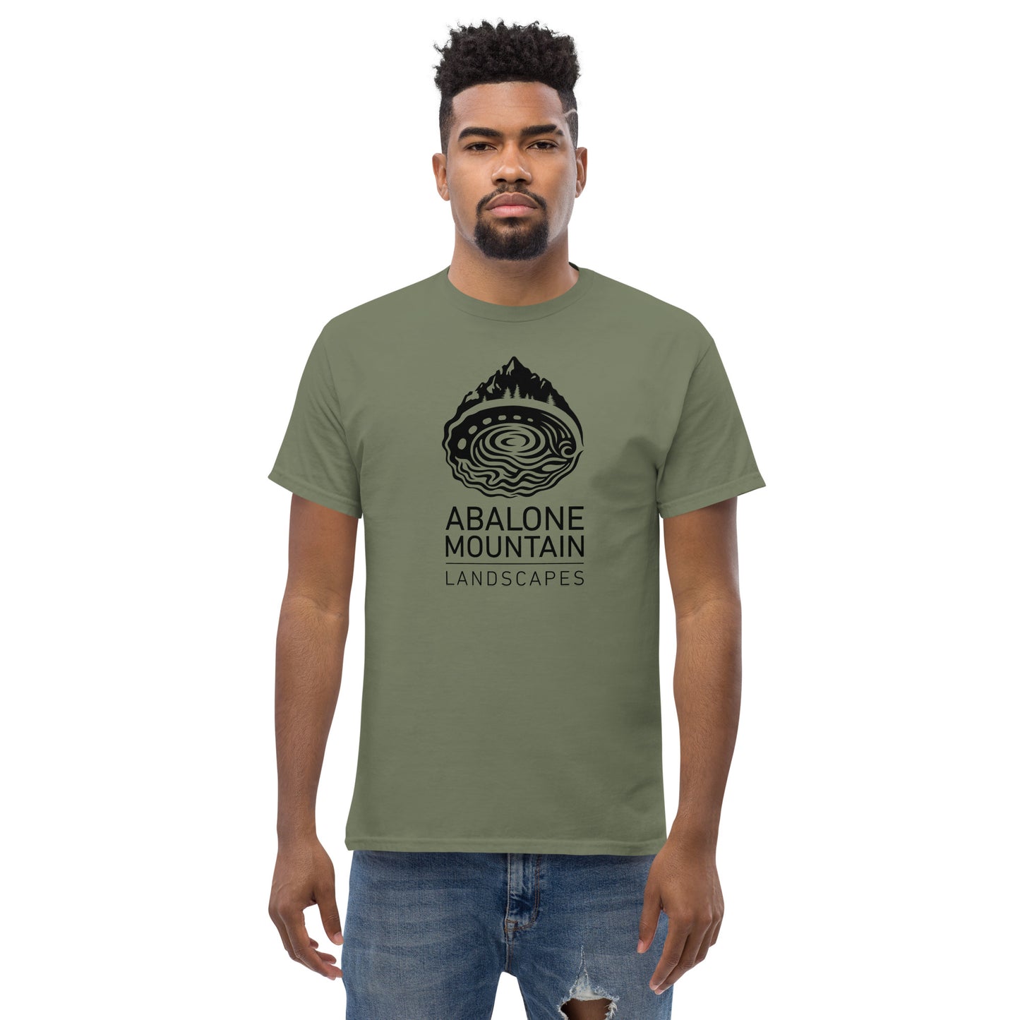 Men's classic tee: Abalone 01b (Gildan 5000)