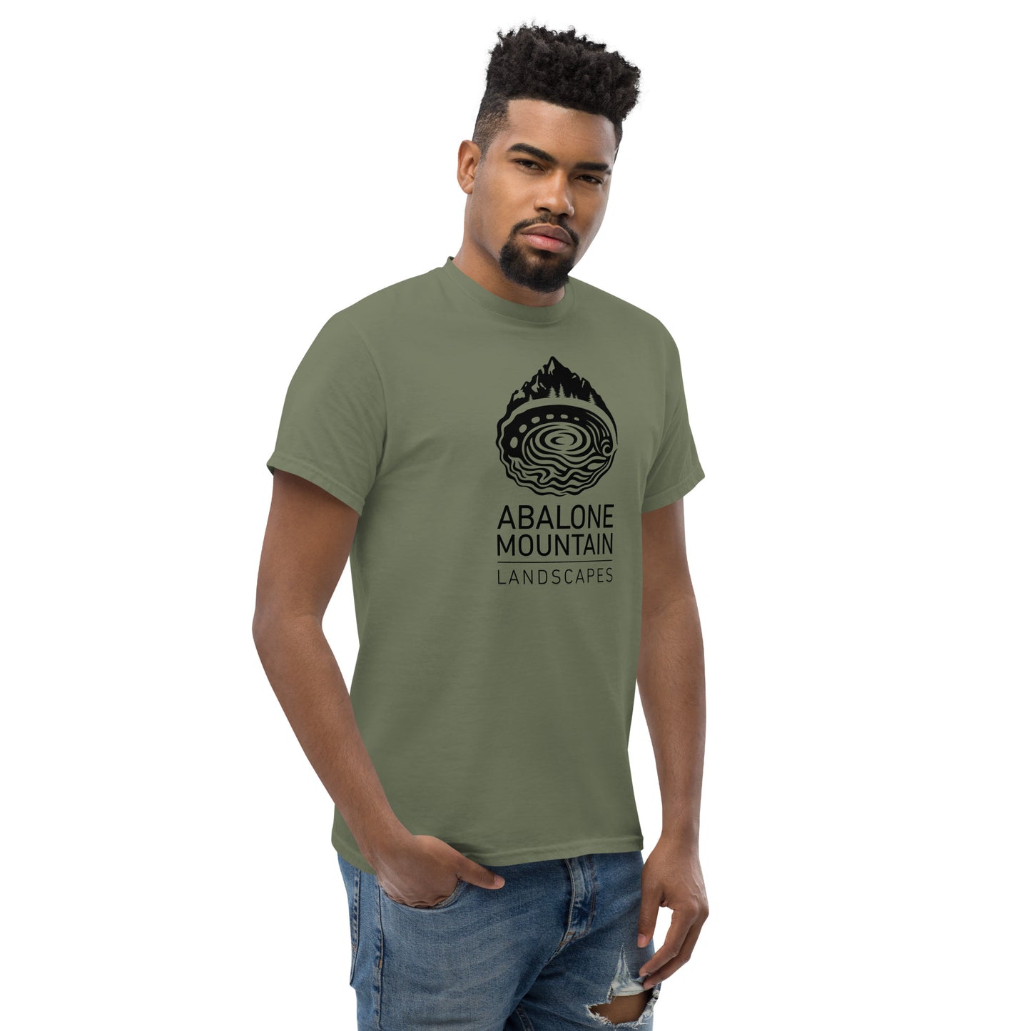 Men's classic tee (Gildan 5000) : Abalone