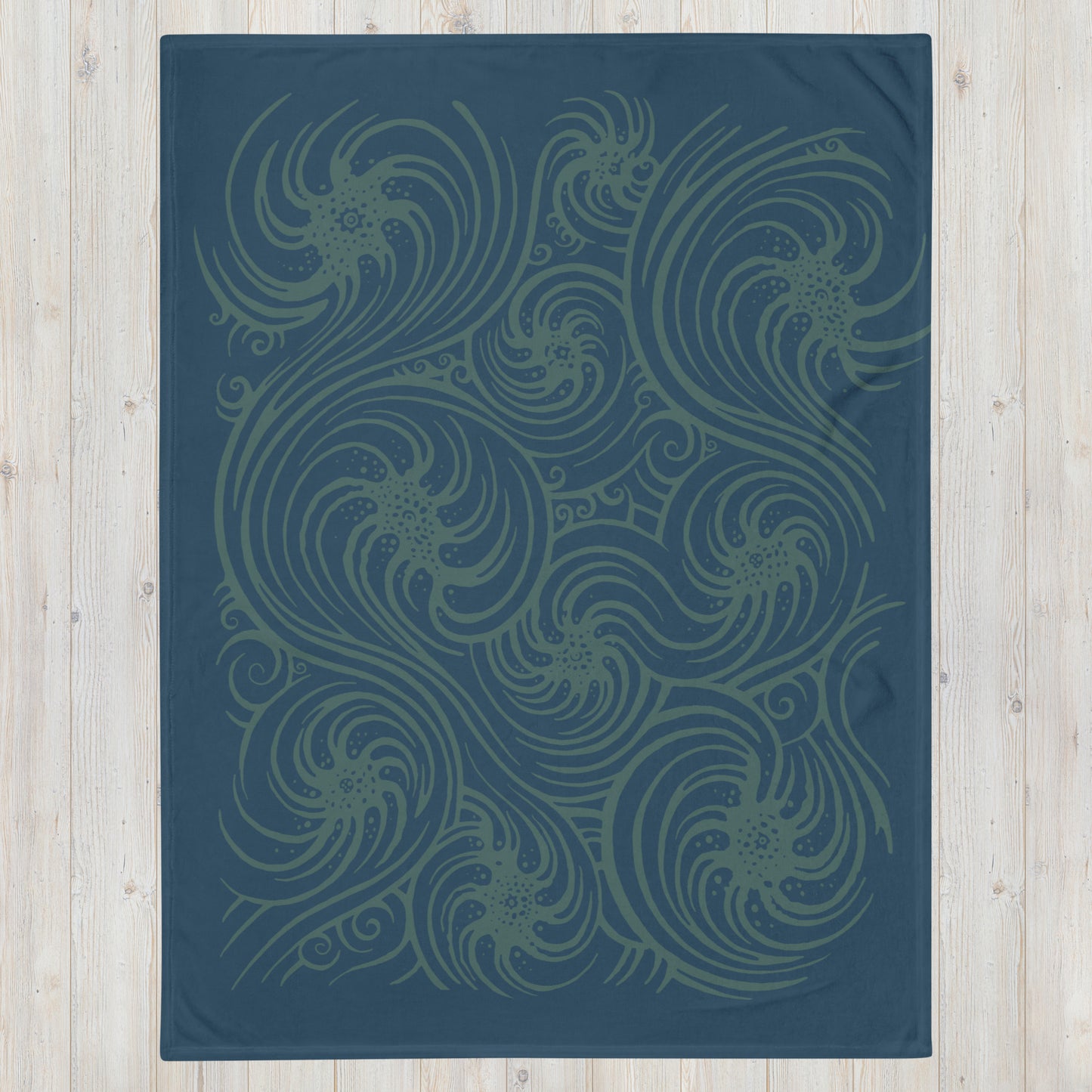 Throw Blanket : Cosmic Swirl