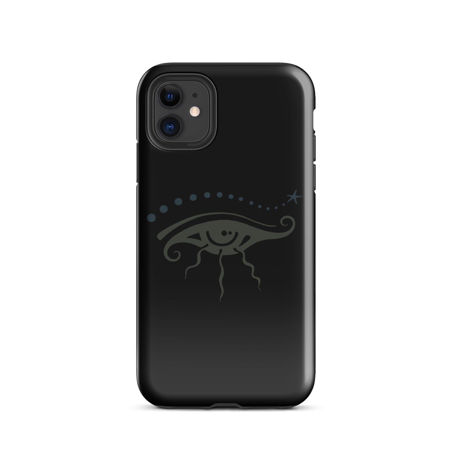 Tough Case for iPhone® : Eye See You - Black w/ Grays