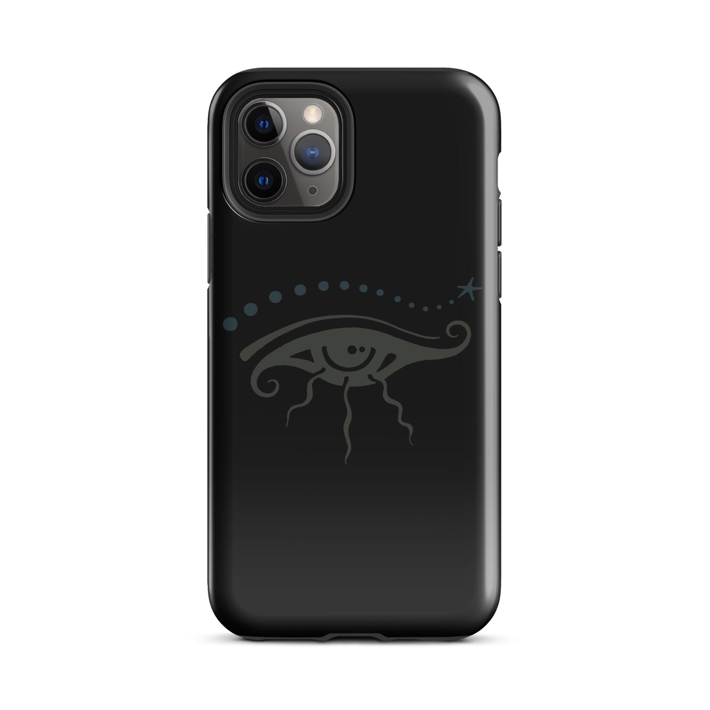 Tough Case for iPhone® : Eye See You - Black w/ Grays