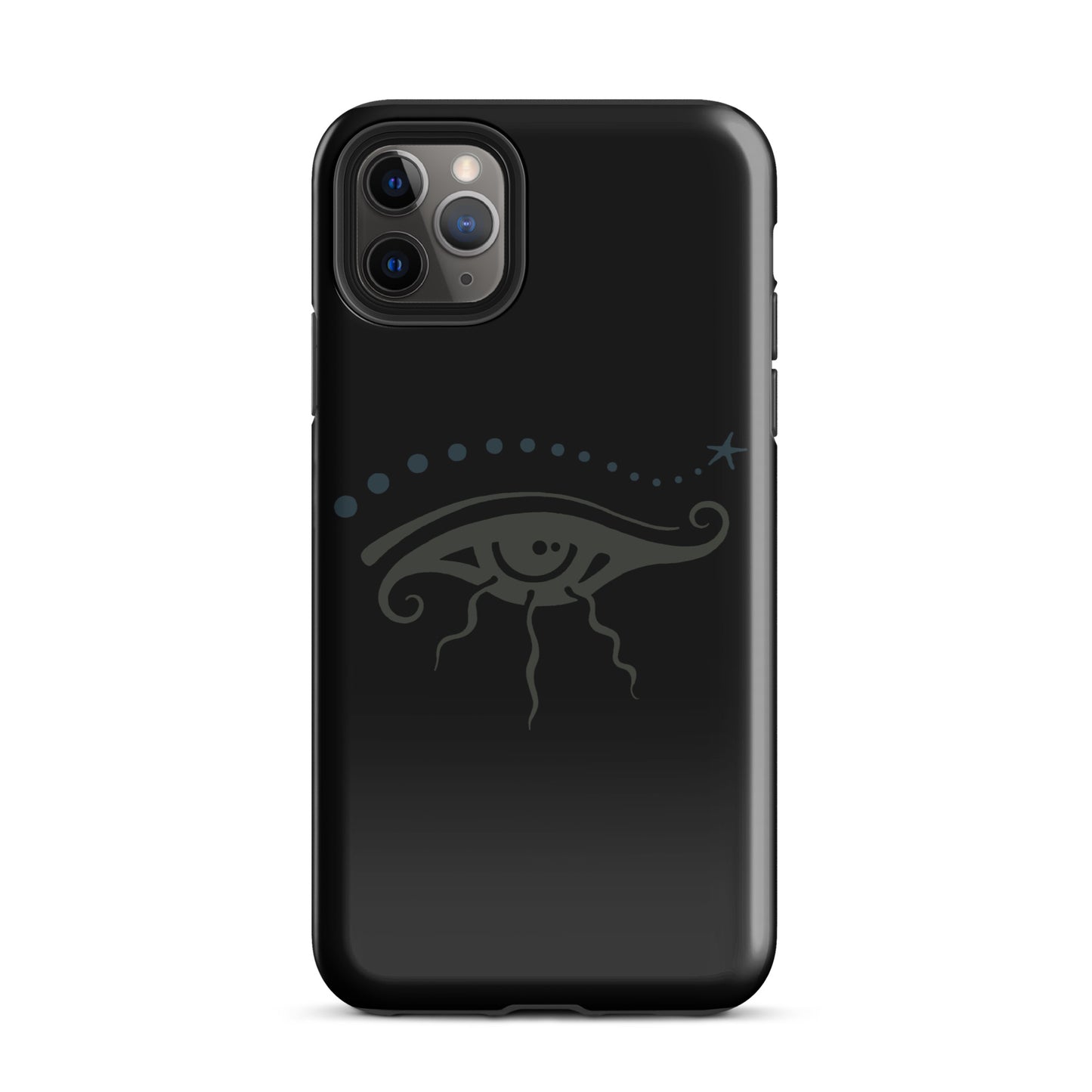 Tough Case for iPhone® : Eye See You - Black w/ Grays