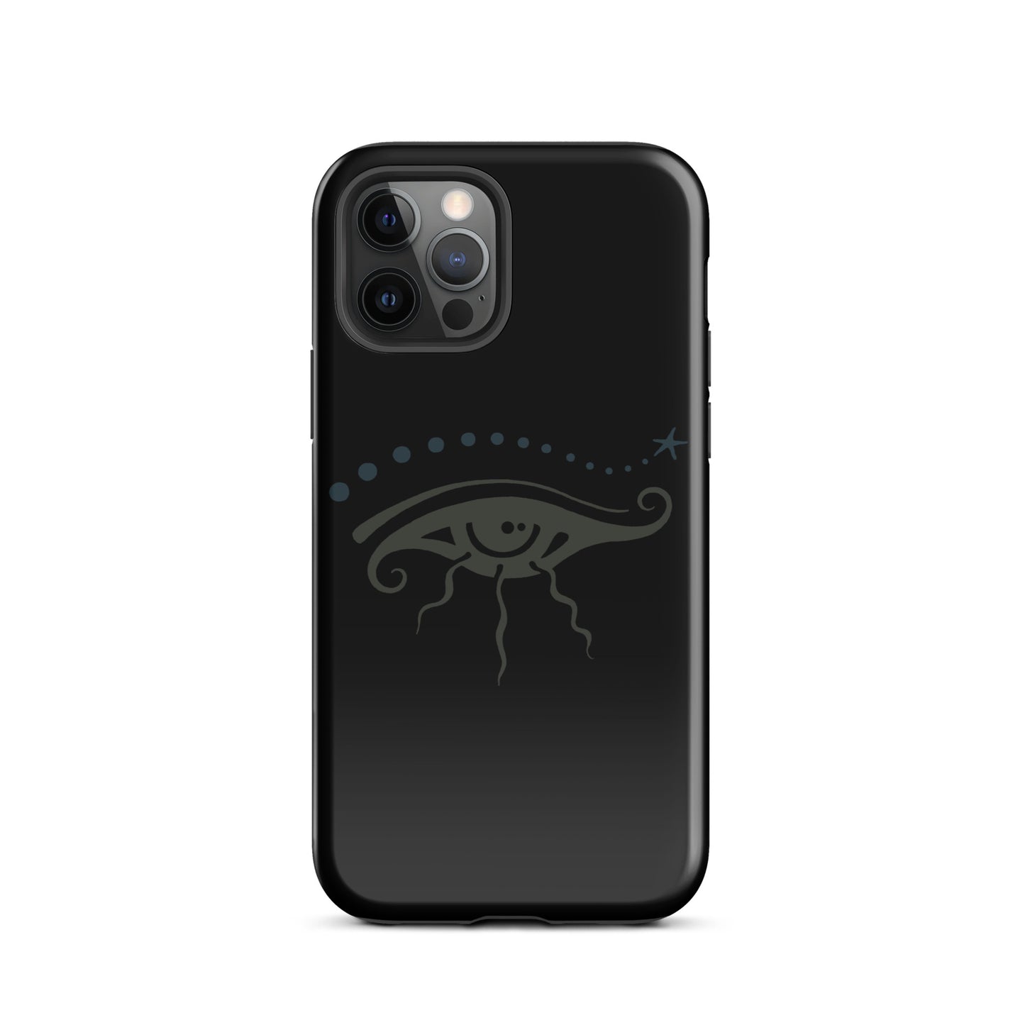 Tough Case for iPhone® : Eye See You - Black w/ Grays