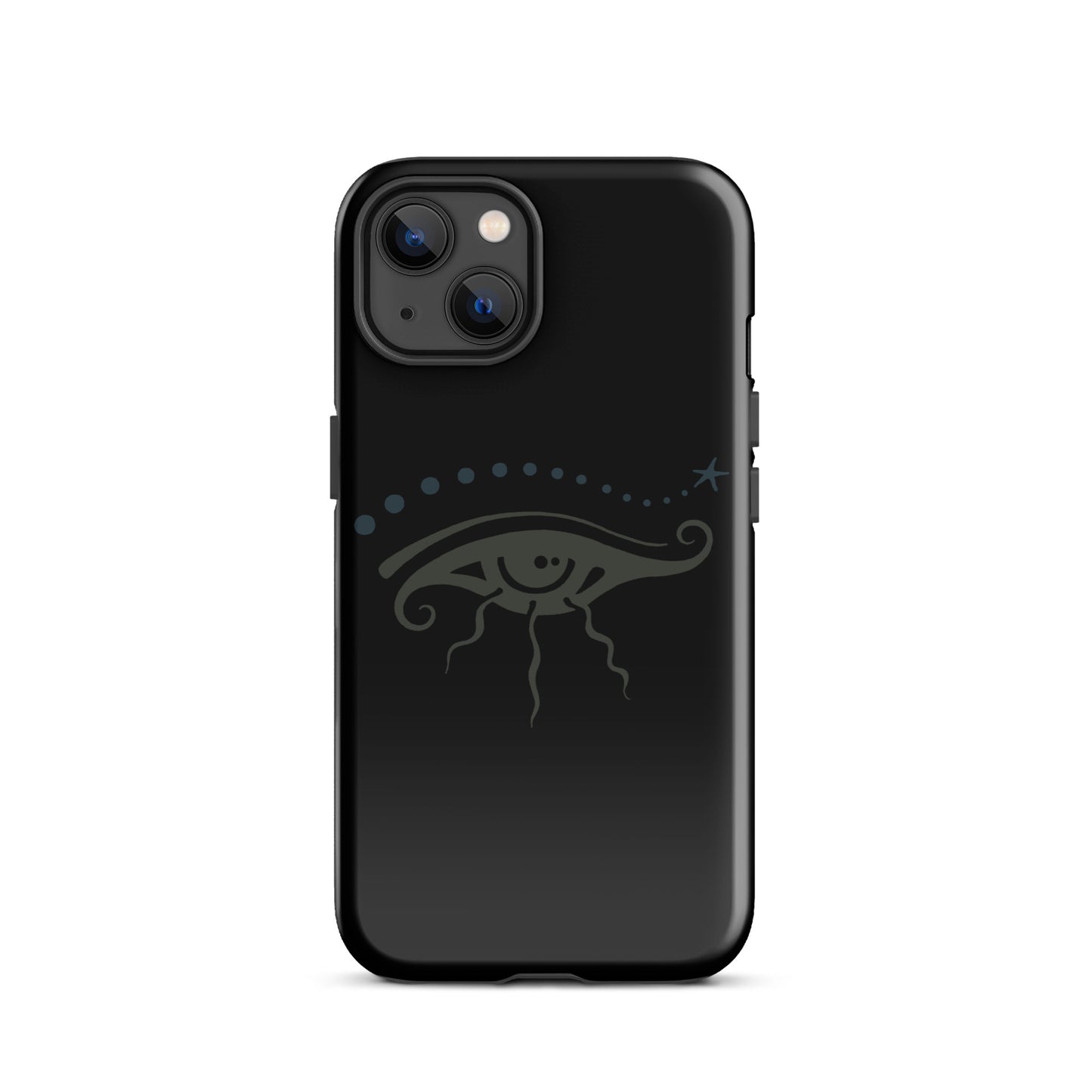 Tough Case for iPhone® : Eye See You - Black w/ Grays
