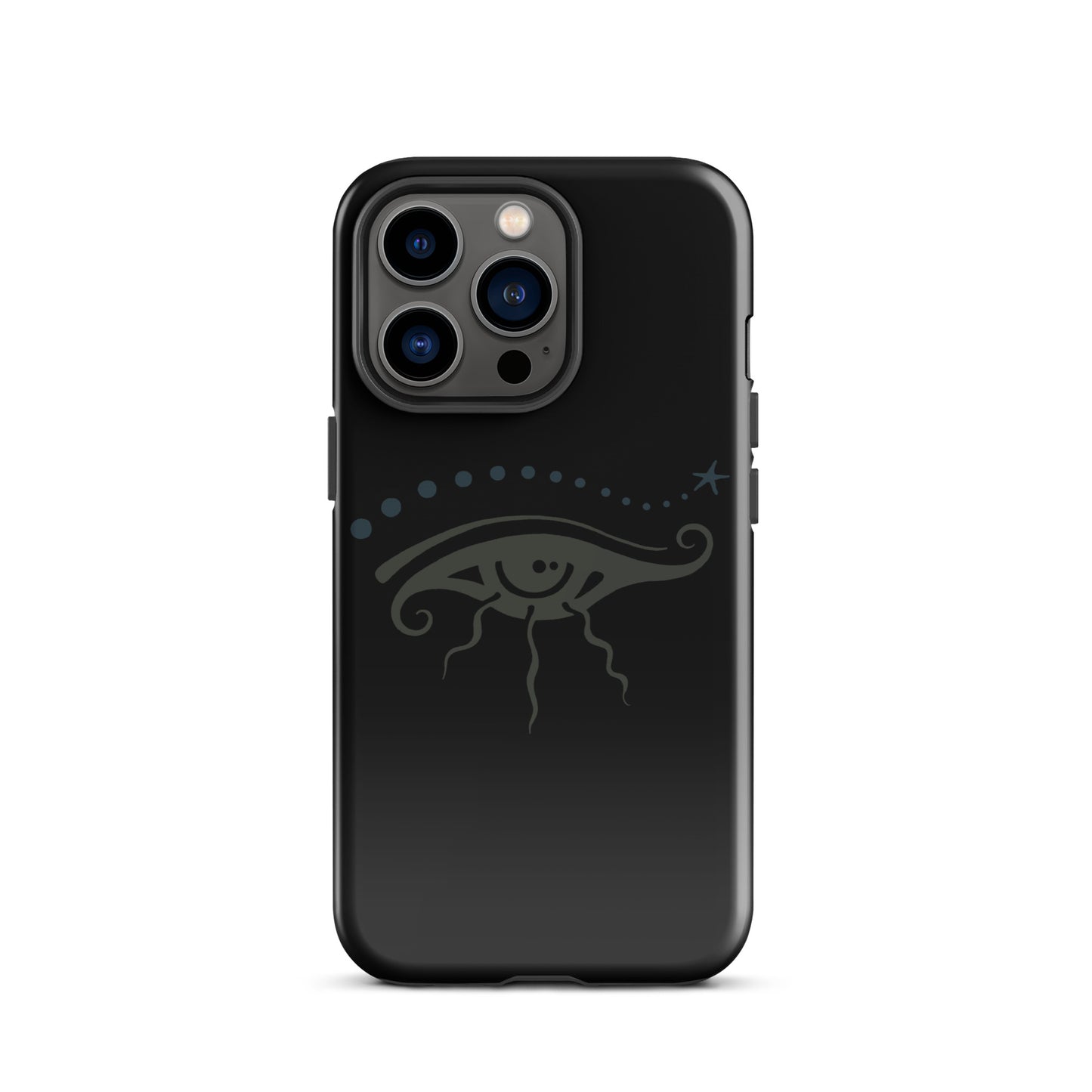 Tough Case for iPhone® : Eye See You - Black w/ Grays