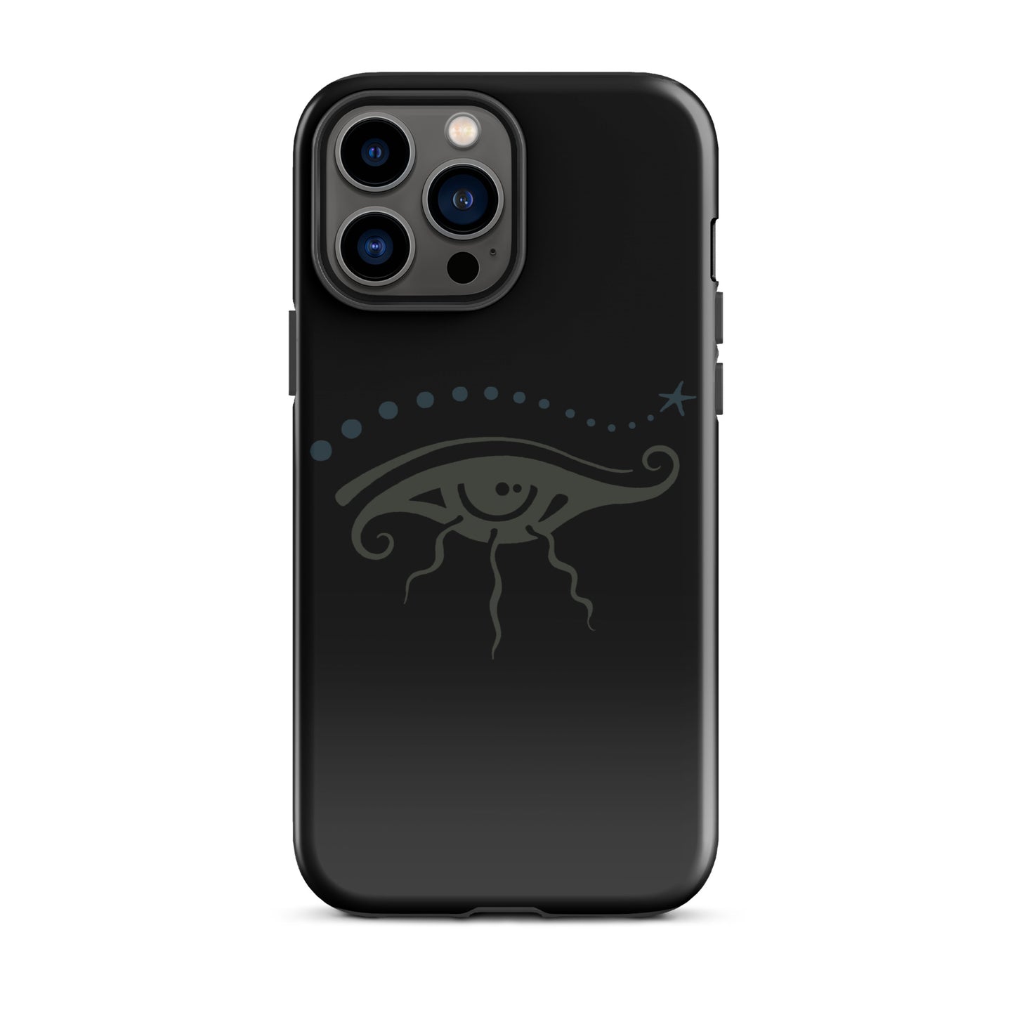Tough Case for iPhone® : Eye See You - Black w/ Grays