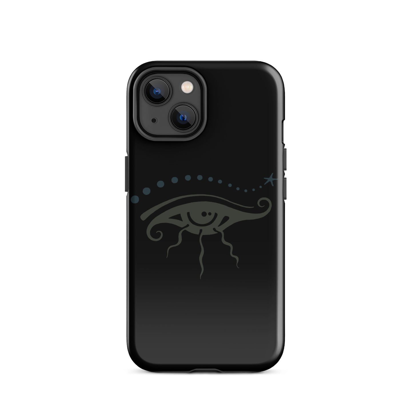 Tough Case for iPhone® : Eye See You - Black w/ Grays
