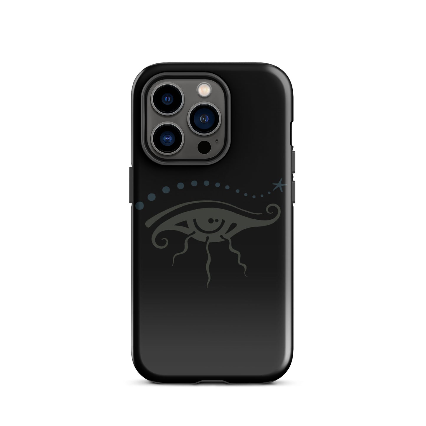 Tough Case for iPhone® : Eye See You - Black w/ Grays