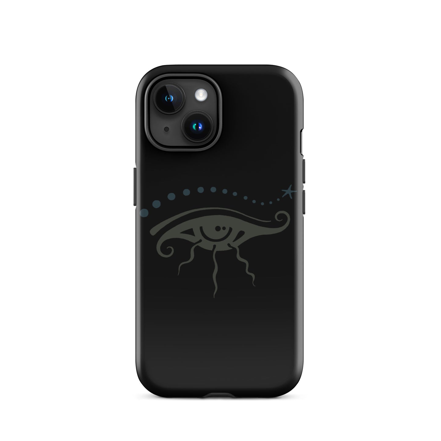 Tough Case for iPhone® : Eye See You - Black w/ Grays