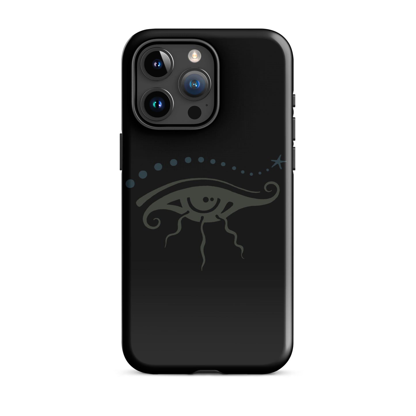 Tough Case for iPhone® : Eye See You - Black w/ Grays