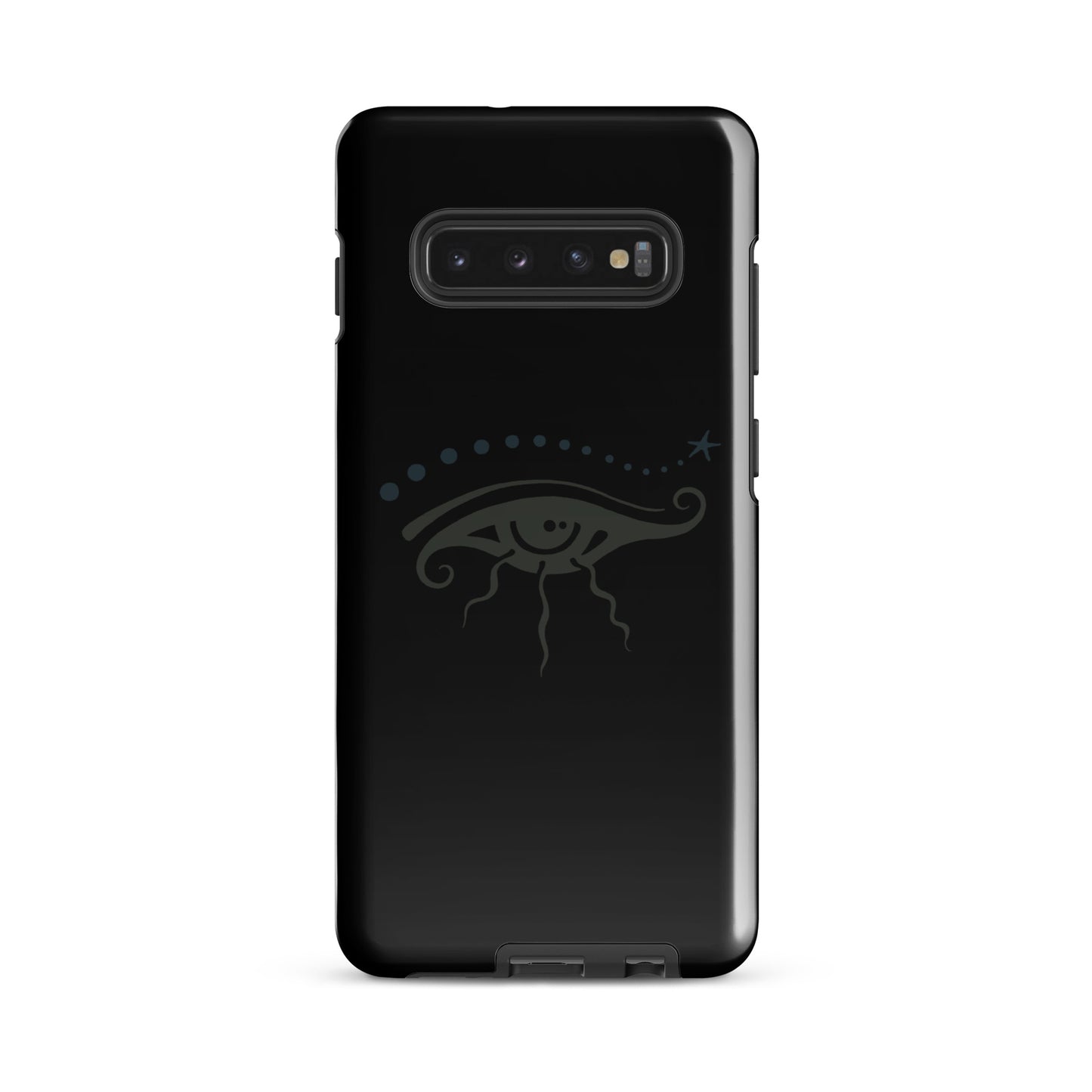 Tough case for Samsung® : Eye See You - Black w/ Gray print