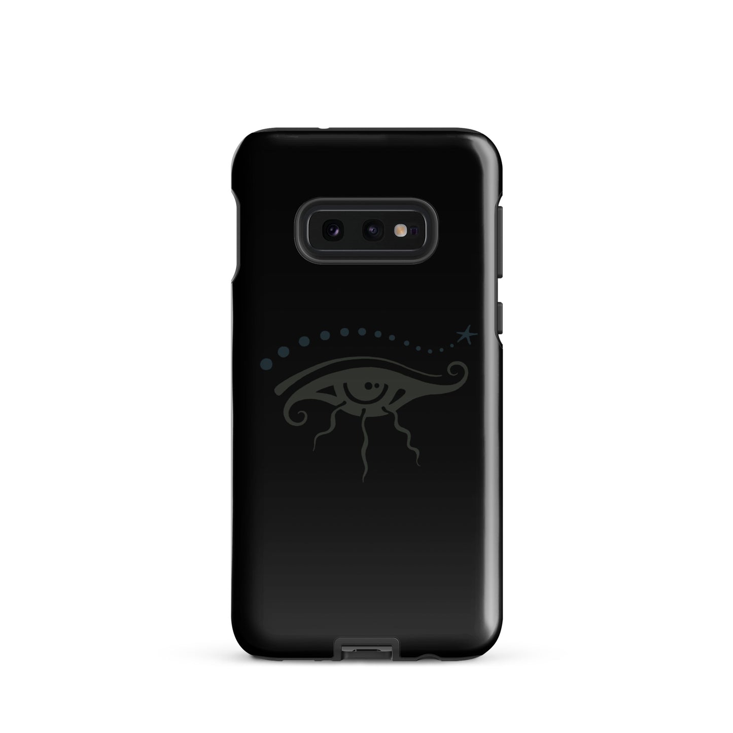 Tough case for Samsung® : Eye See You - Black w/ Gray print