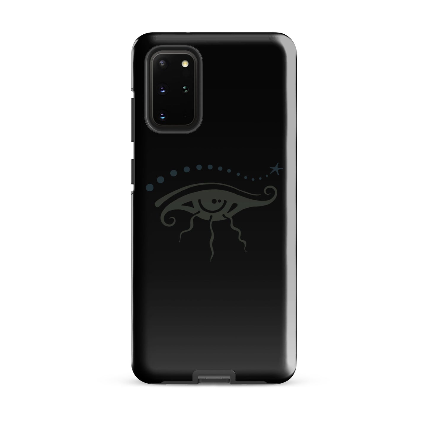 Tough case for Samsung® : Eye See You - Black w/ Gray print