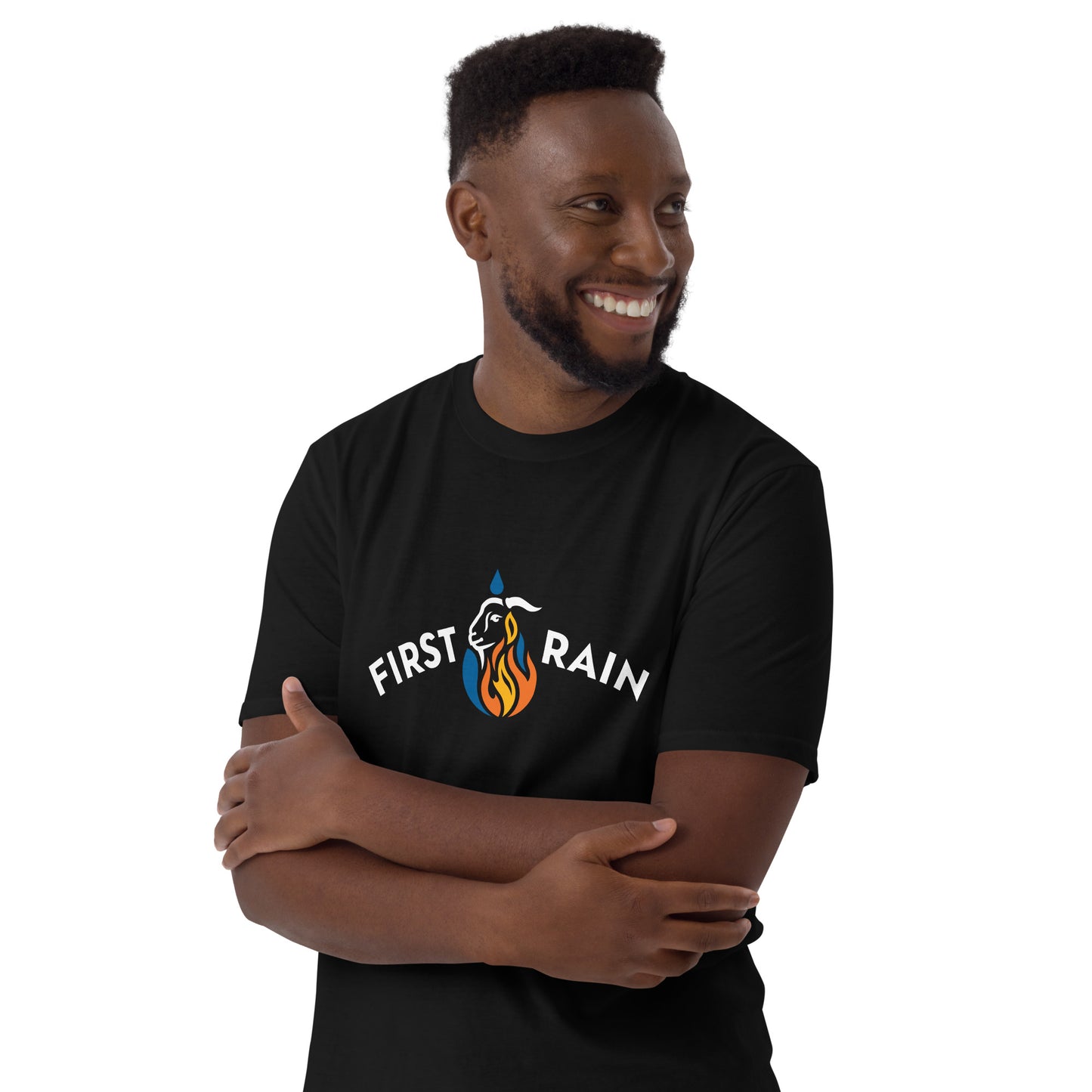 Short-Sleeve Unisex T-Shirt : First Rain 01 (Gildan 64000 Softstyle)