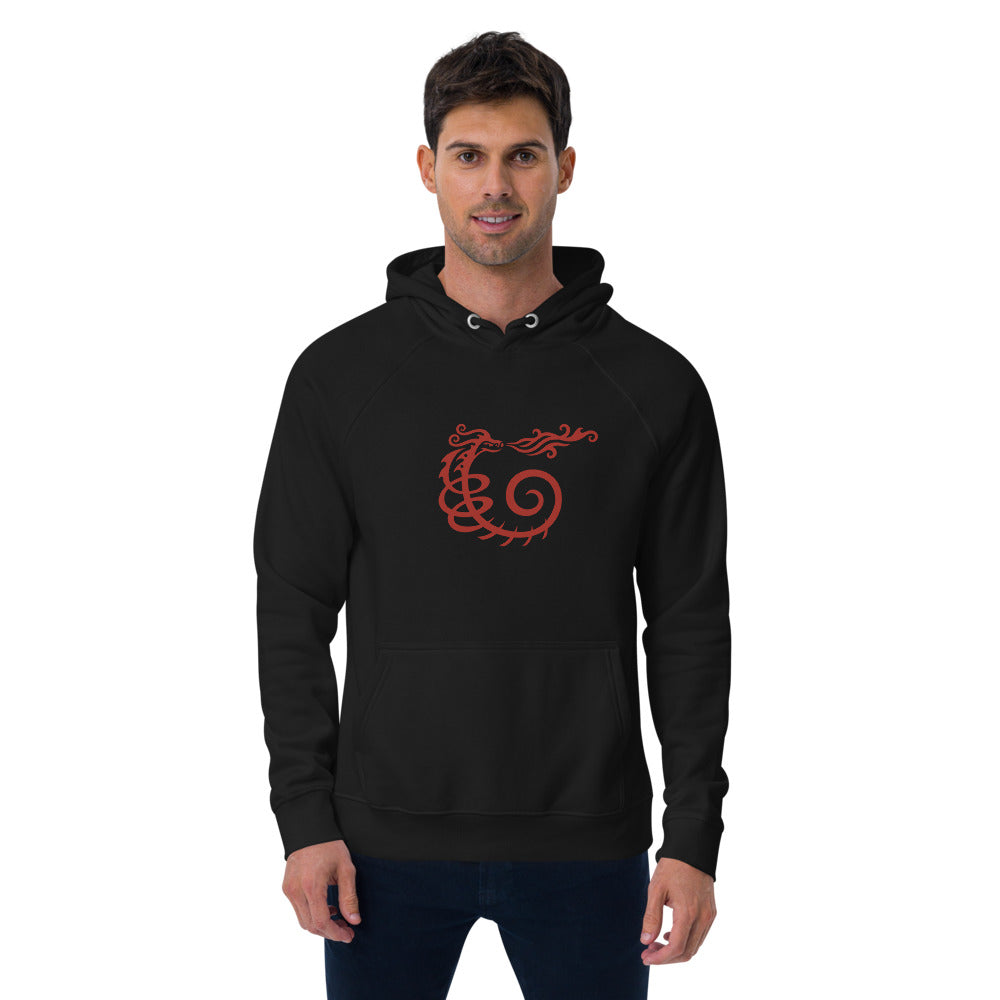 Men's Hoodie - Swirl Dragon