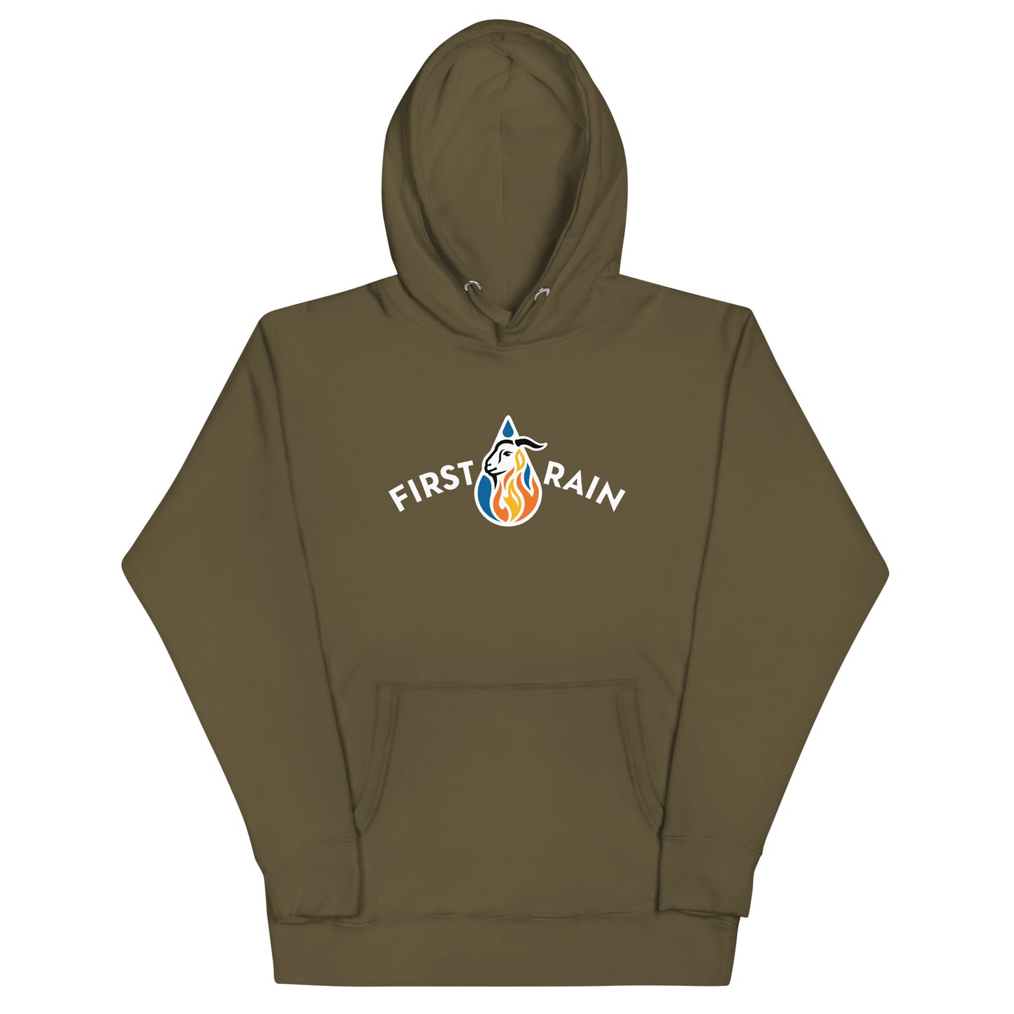 Unisex Hoodie : First Rain 01B (Cotton Heritage 2580)