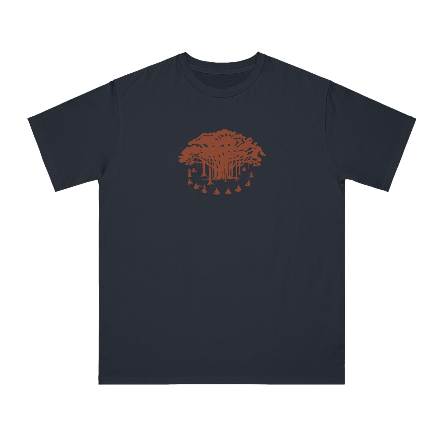 Organic Classic T-Shirt : Communitree - Dark Orange print