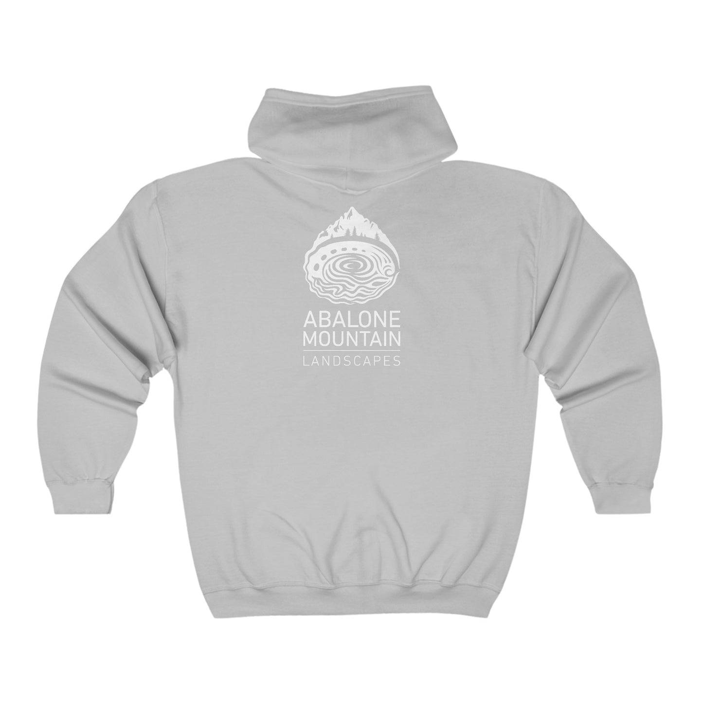 Unisex Heavy Blend™ Full Zip Hooded Sweatshirt ; Abalone