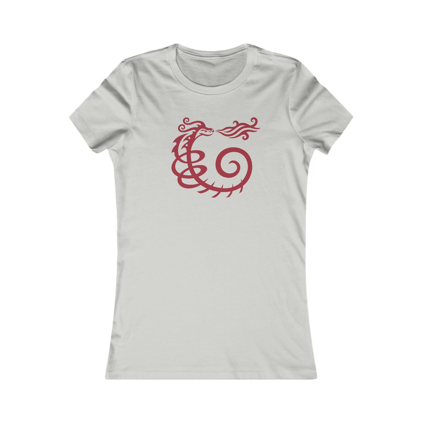 Women's Favorite Tee : Dragon - Red