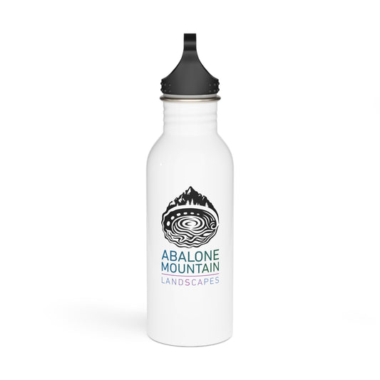 Stainless Steel Water Bottle : Abalone - White