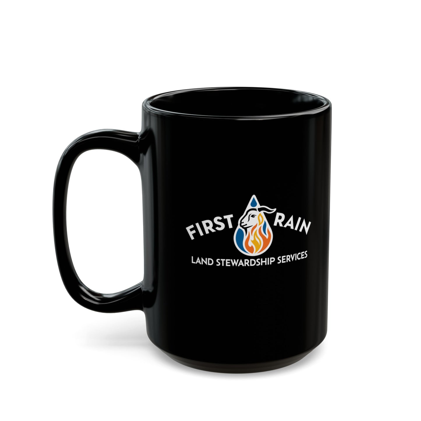 Black Mug 11oz : First Rain