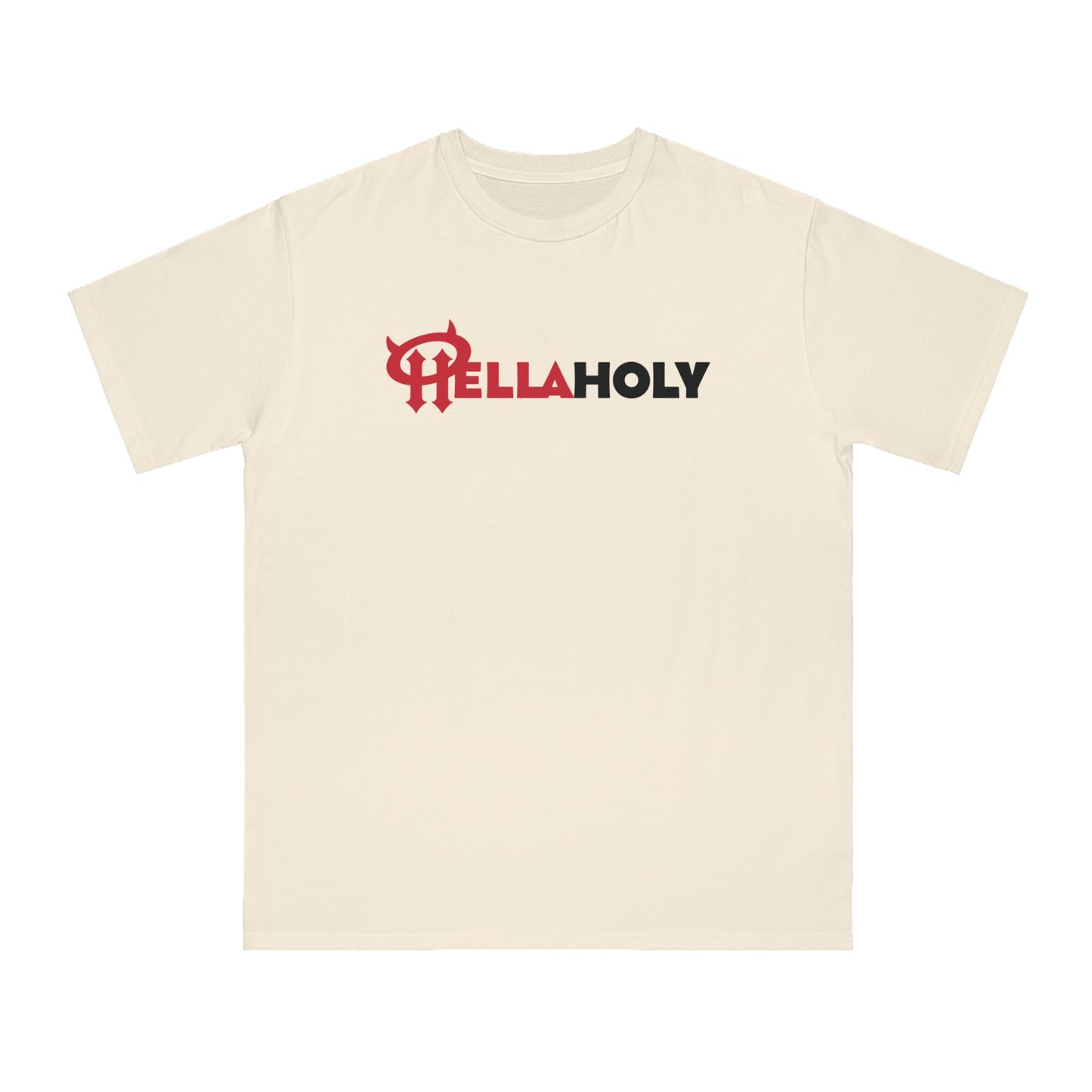 Organic T-Shirt : HellaHoly™ Logo 02