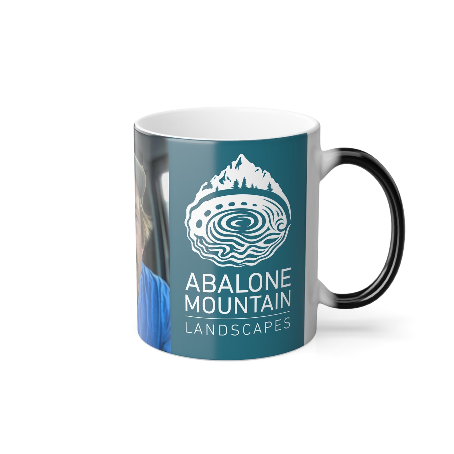 Color Morphing Mug, 11oz - Abalone and Adam aHaHahaaa