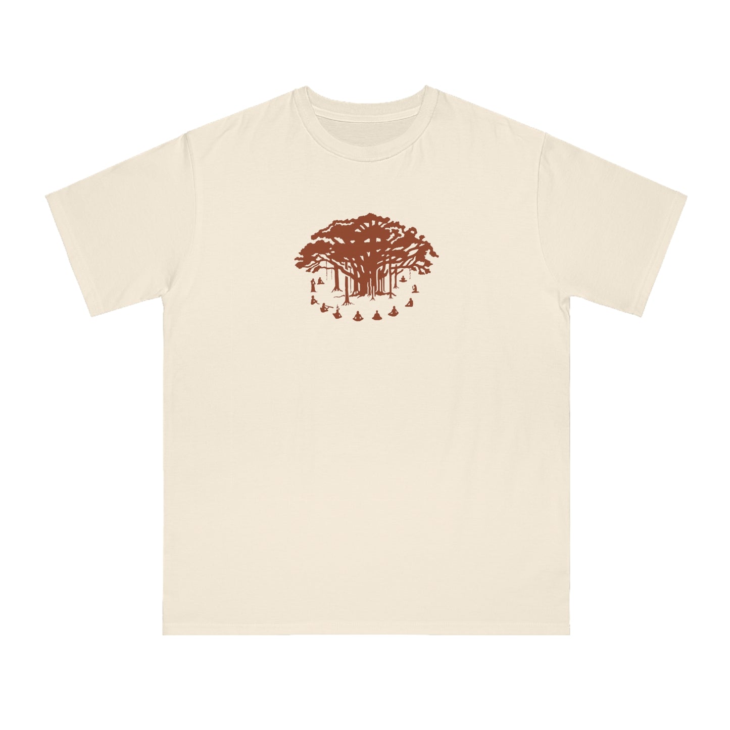 Organic Classic T-Shirt : Communitree - Dark Orange print