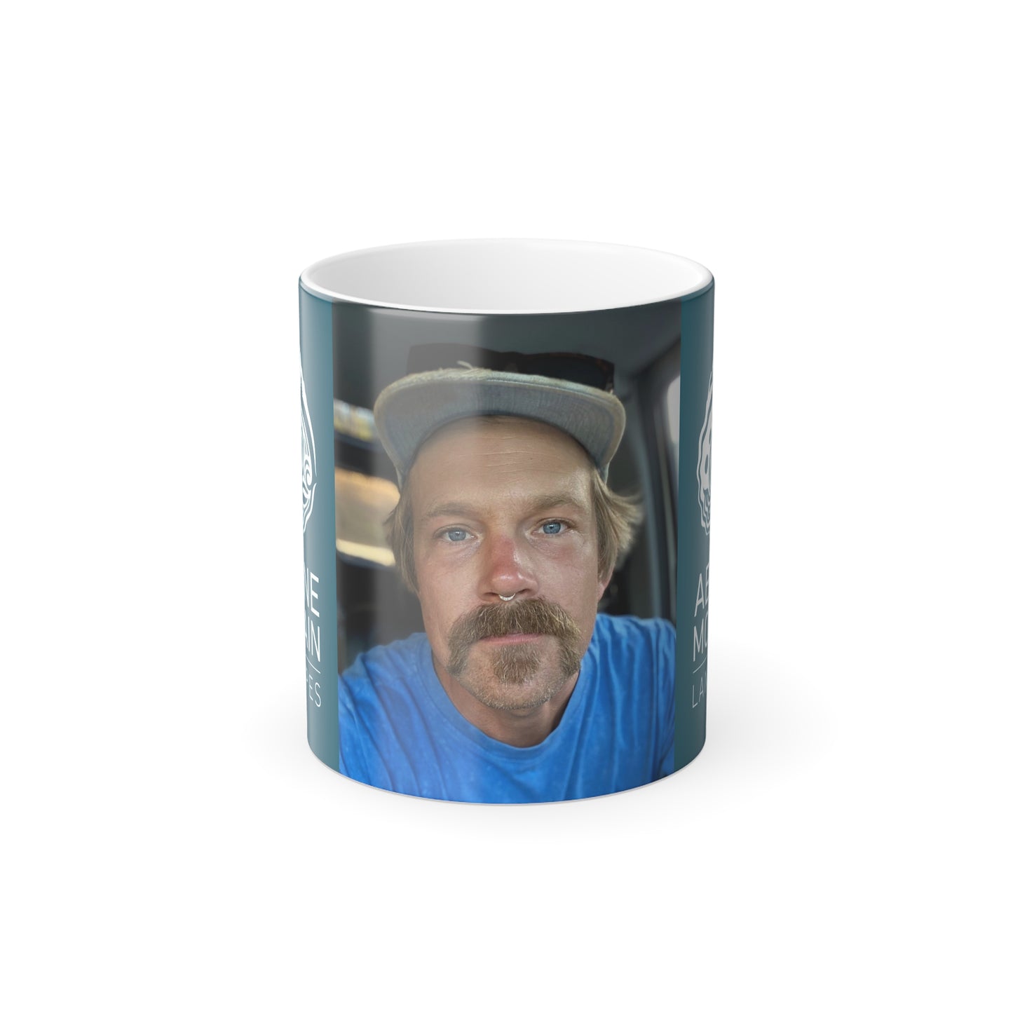 Color Morphing Mug, 11oz - Abalone and Adam aHaHahaaa